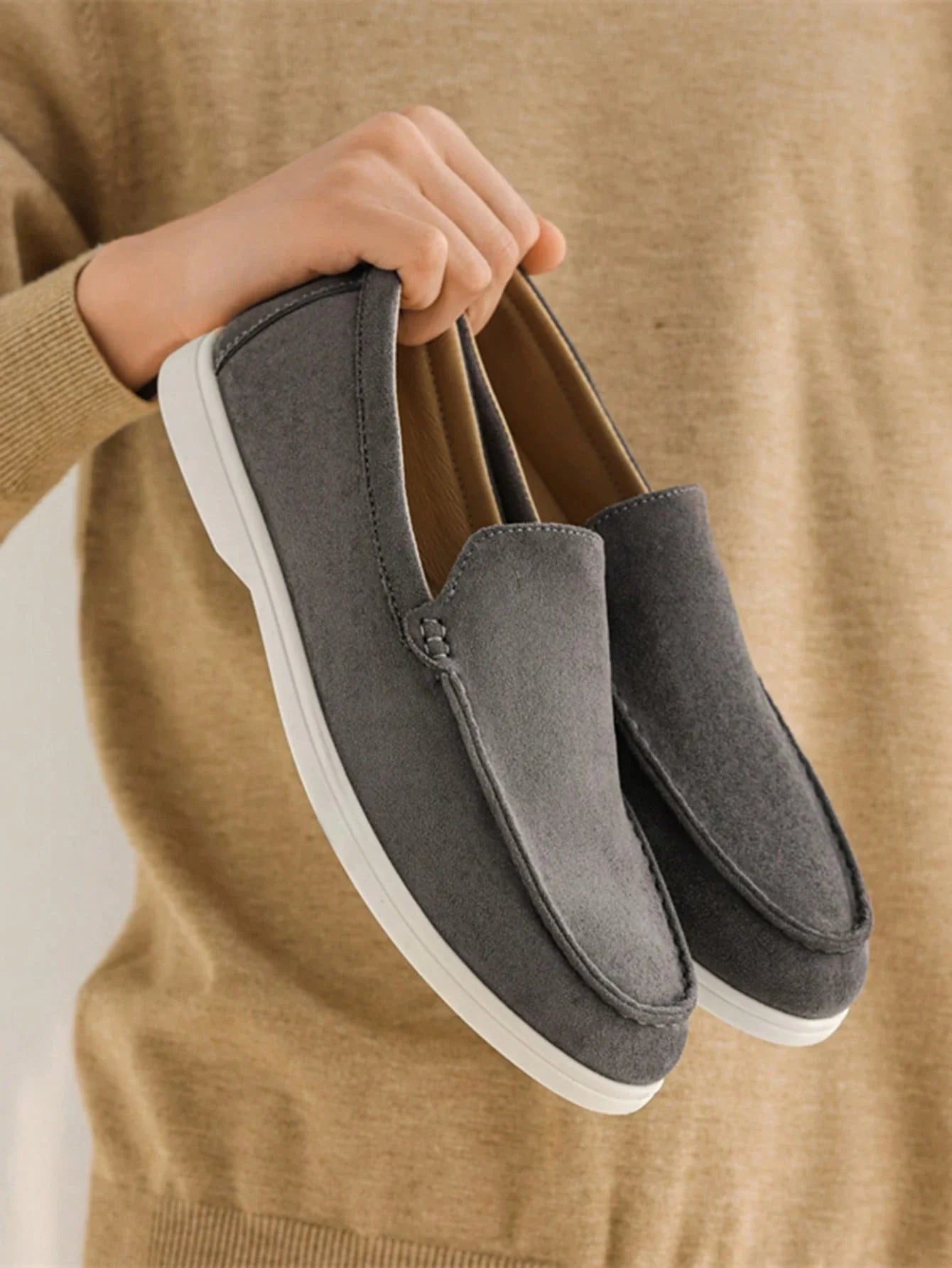Mocassim Masculino Slip-On Casual Confortável Leve Mocassim Masculino Slip-On Casual Confortável Leve