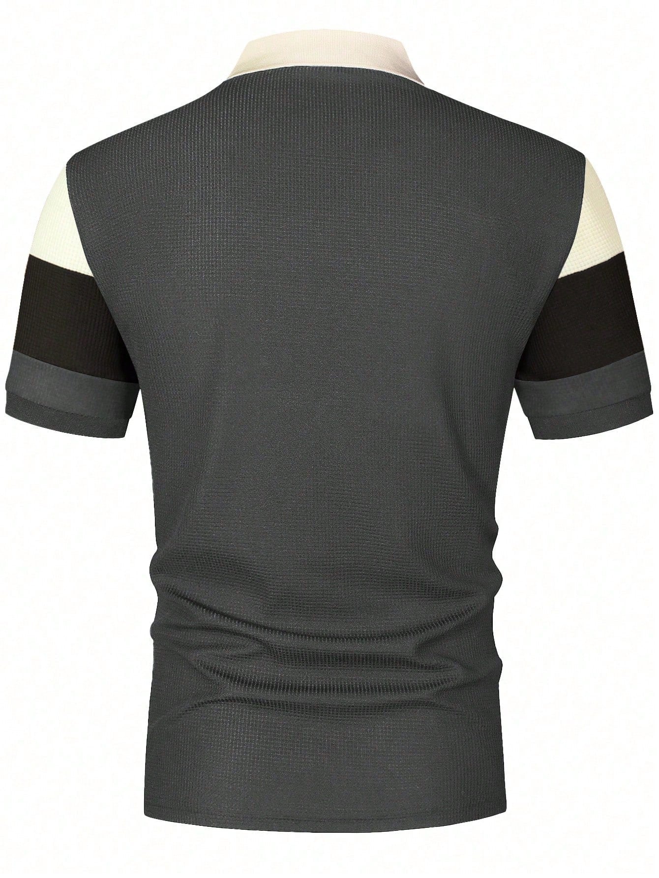 Camisa Polo Masculina Casual Design Clássico Três Cores Camisa Polo Masculina Casual Design Clássico Três Cores