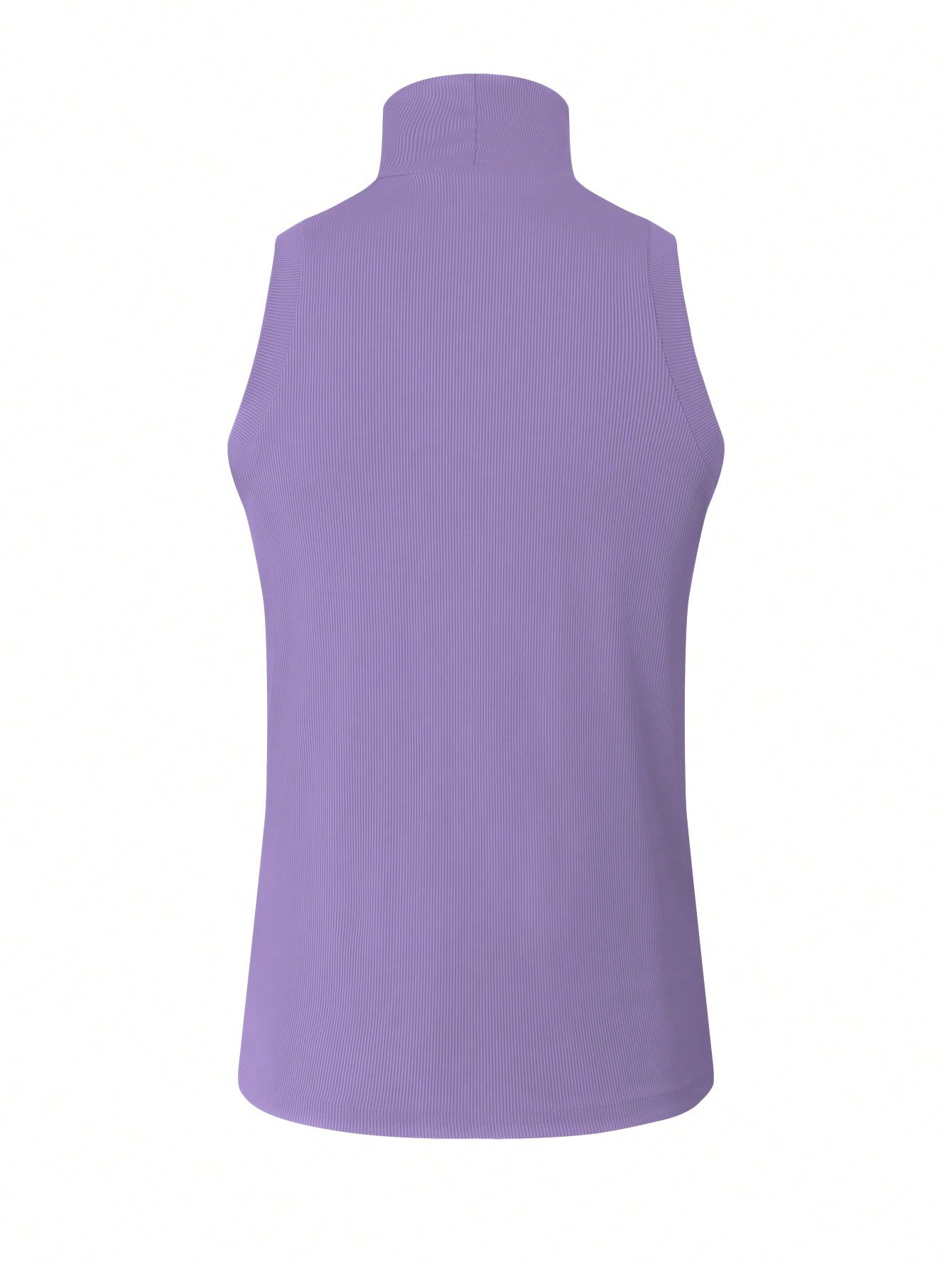 Camiseta Regata Masculina Slim Gola Alta Casual Camiseta Regata Masculina Slim Gola Alta Casual