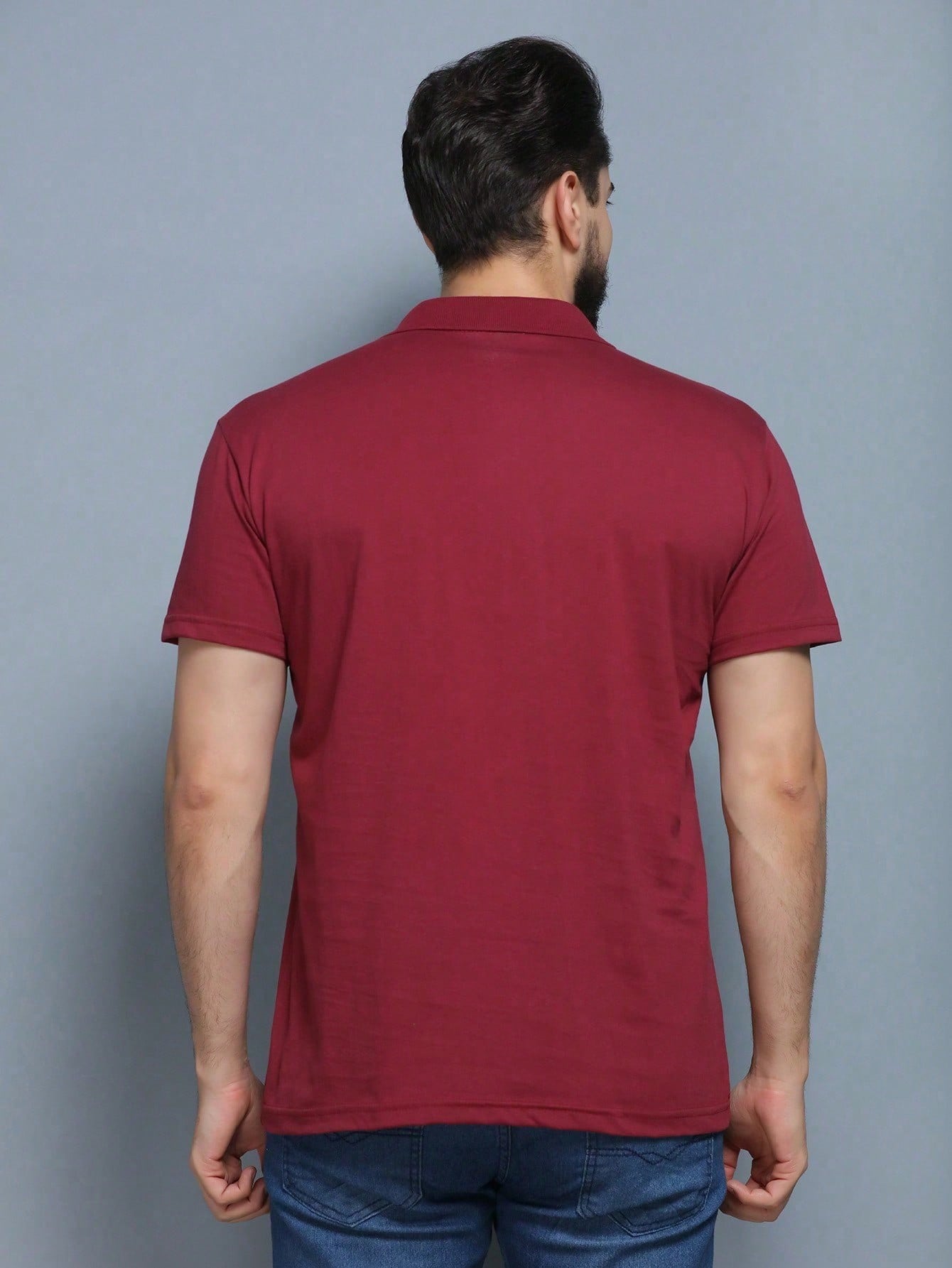 Camisa Polo Masculina Casual Gola Manga Curta Camisa Polo Masculina Casual Gola Manga Curta