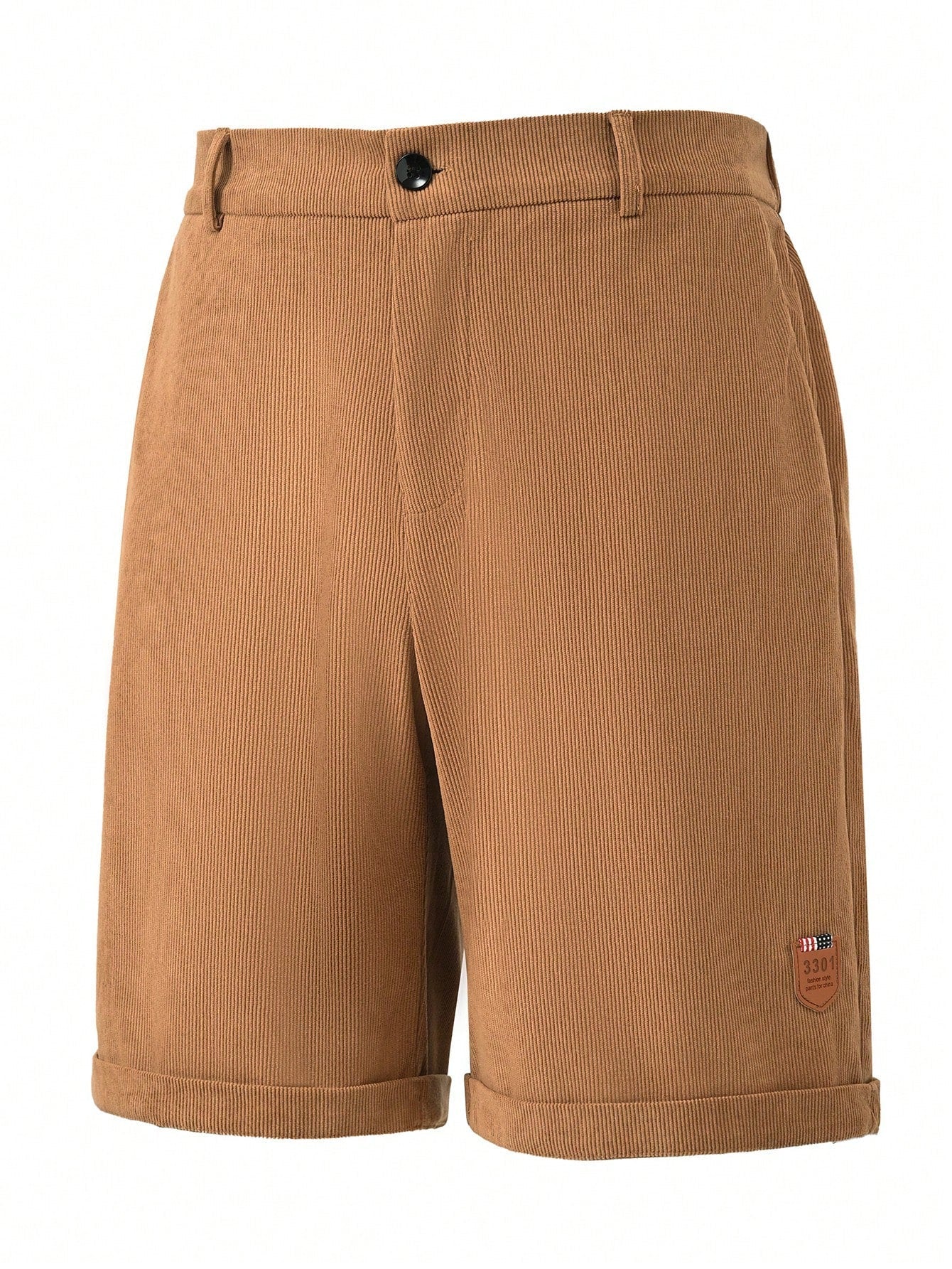 Bermuda Masculina Casual Em Sarja Com Estilo Versátil Bermuda Masculina Casual Em Sarja Com Estilo Versátil