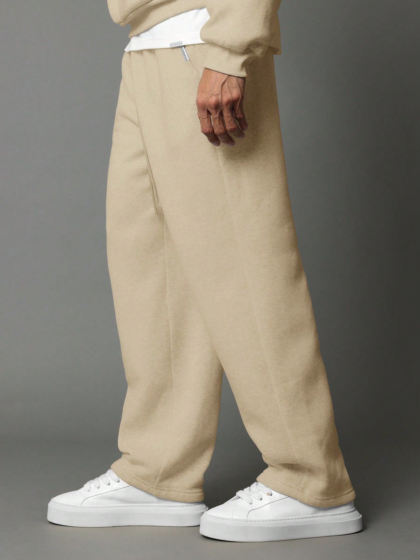 Conjunto Masculino Moletom Com Capuz E Calça Jogger Minimalista Conjunto Masculino Moletom Com Capuz E Calça Jogger