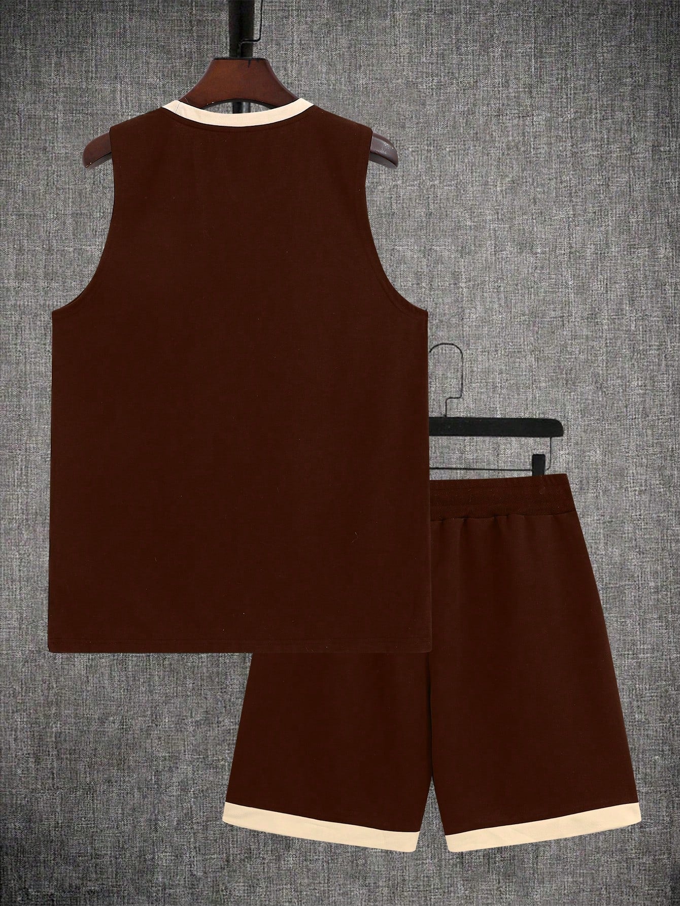 Conjunto Masculino Regata Fitness Ajustada E Shorts Esportivos Conjunto Masculino Regata Fitness Ajustada E Shorts