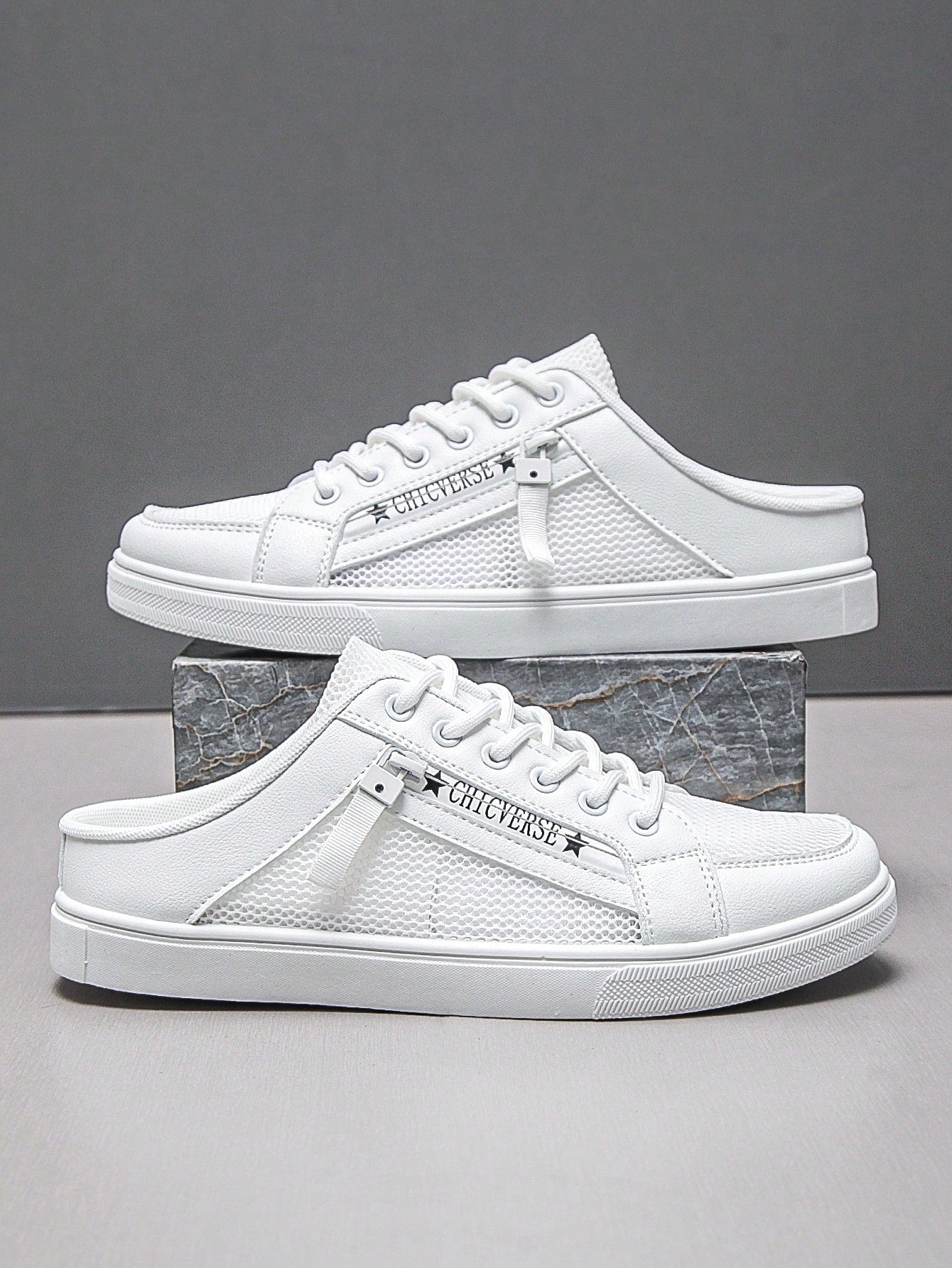 Tênis Masculino Slip On Casual Street Cano Baixo Tênis Masculino Slip On Casual Street Cano Baixo