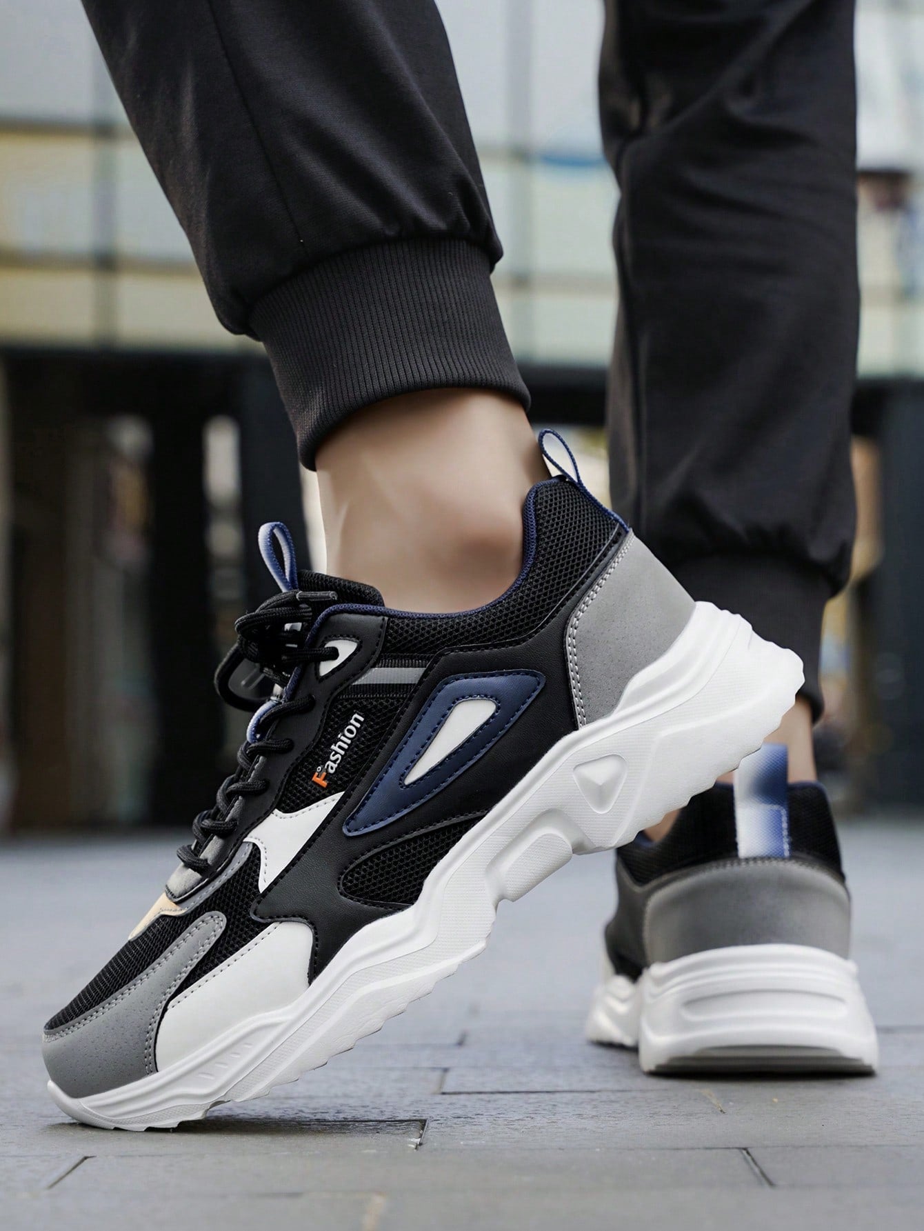 Tênis Masculino Chunky Casual Respirável Personalizado Versátil Tênis Masculino Chunky Casual Respirável Personalizado