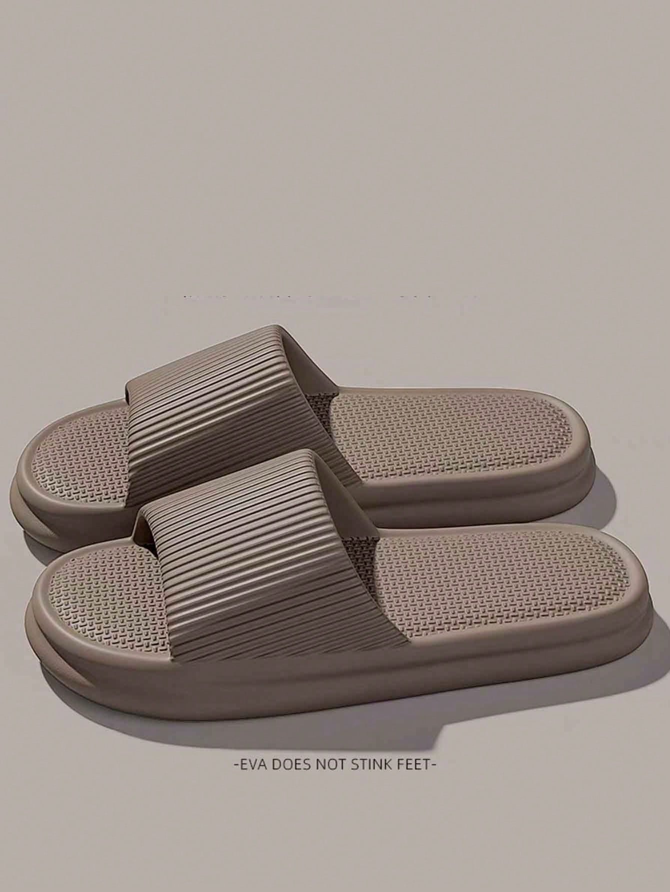 Chinelo Masculino Casual Minimalista Solado Grosso EVA Antiderrapante Chinelo Masculino Casual Minimalista Solado