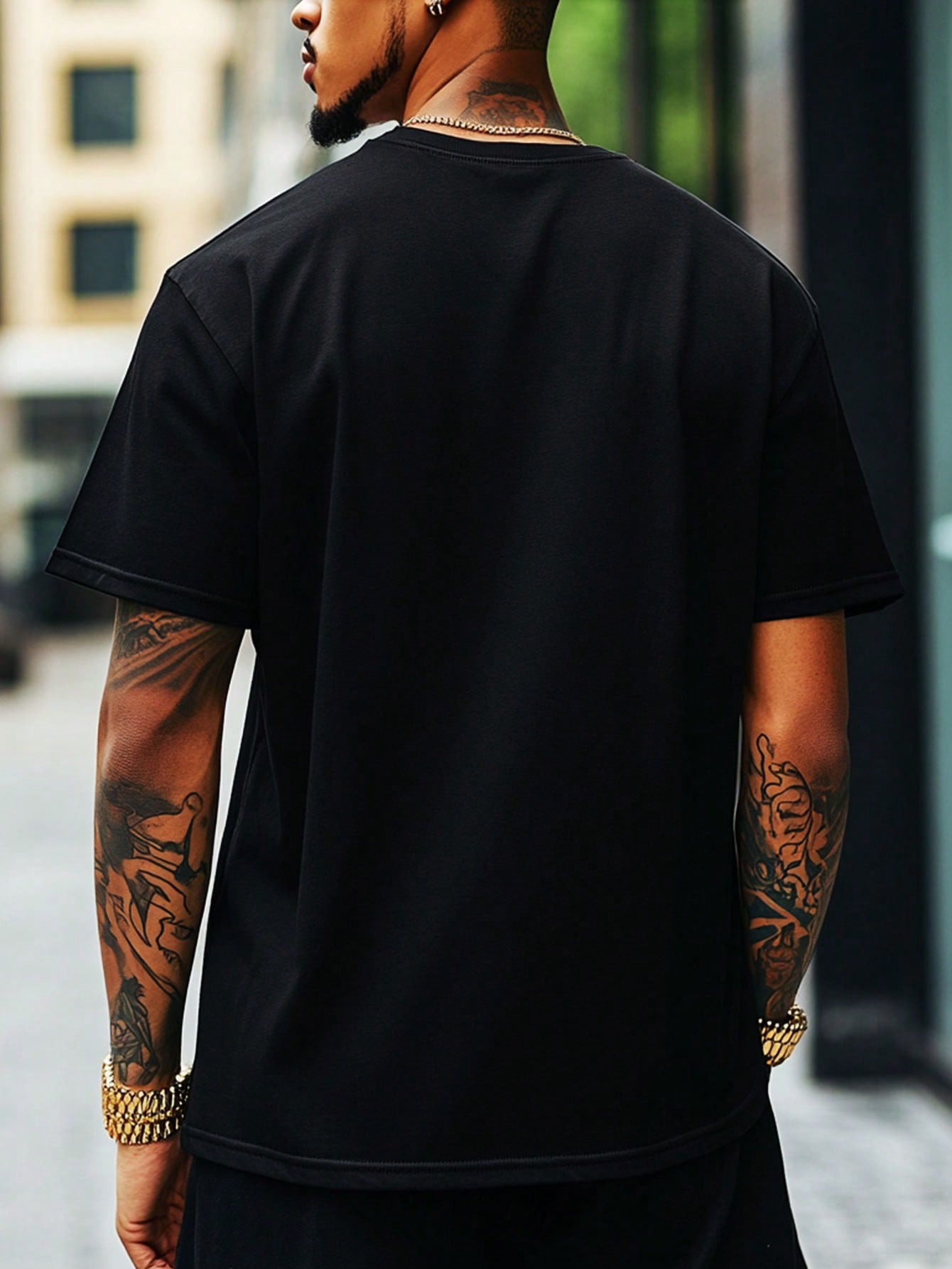 Camiseta Masculina Casual Estampa Goku Garoto Dinâmico Camiseta Masculina Casual Estampa Goku Garoto Dinâmico