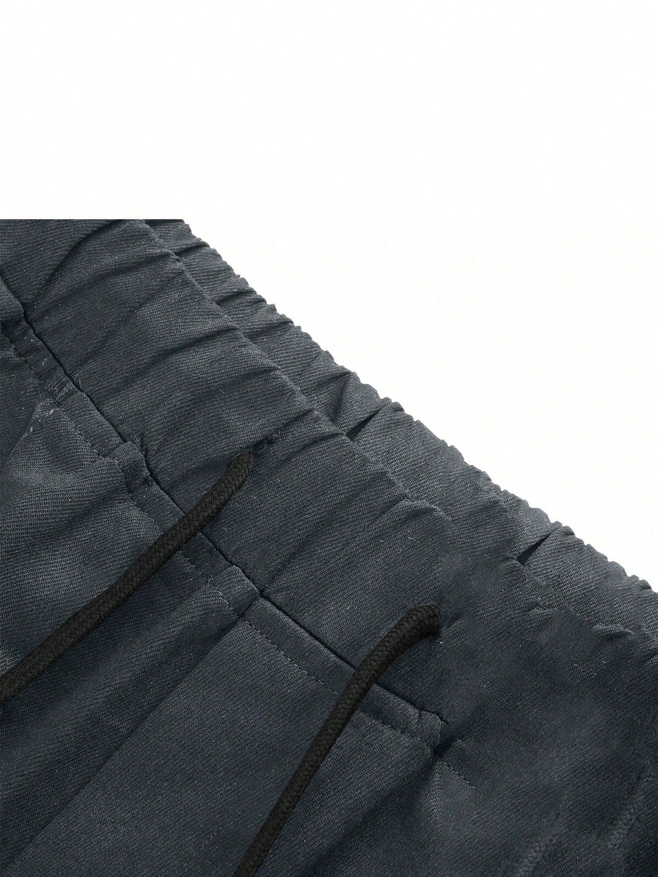 Calça Masculina Cargo Wide Leg Com Patch Bordado Calça Masculina Cargo Wide Leg Com Patch Bordado