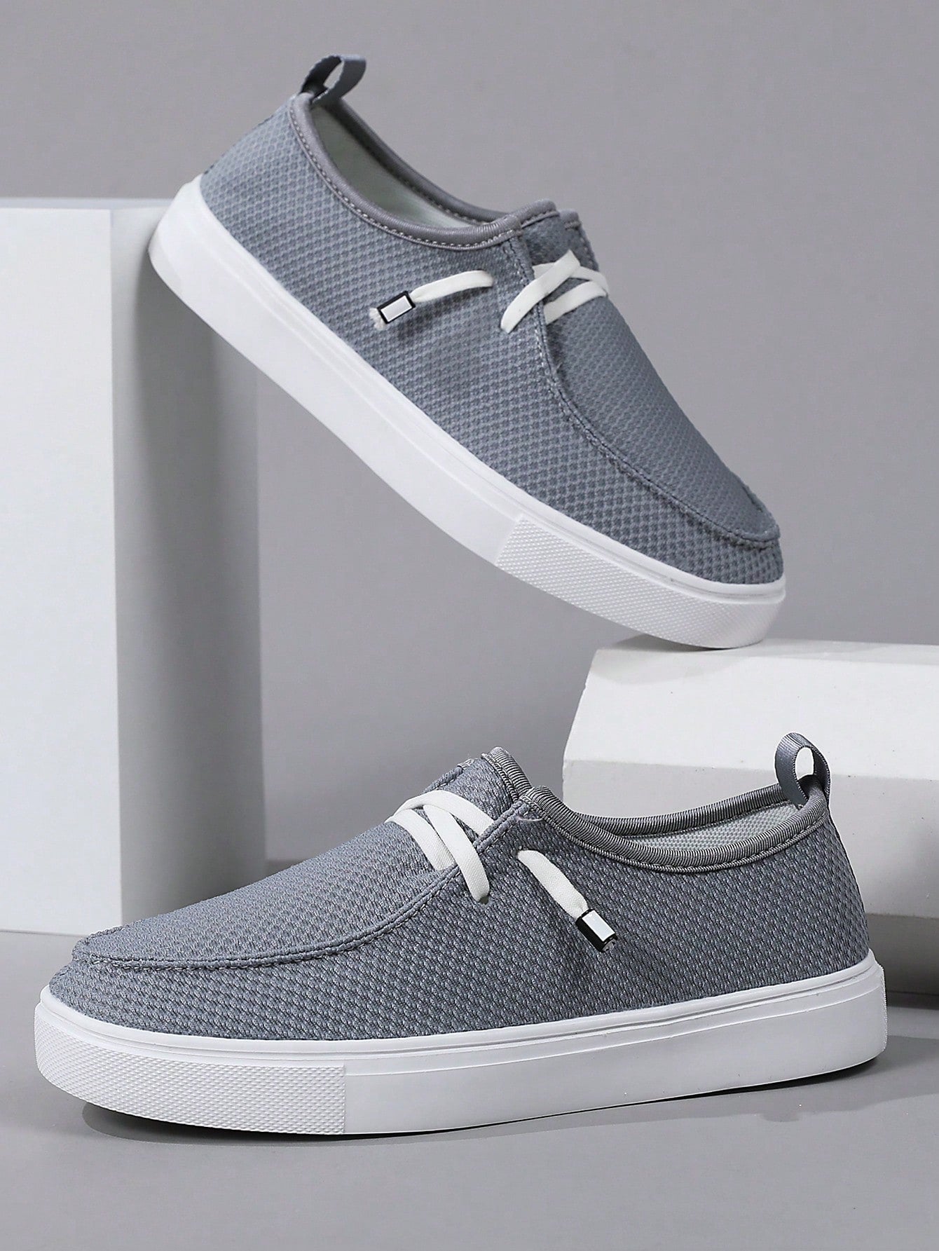 Tênis Masculino Casual Leve Slip On Malha Respirável Confortável Tênis Masculino Casual Leve Slip On Malha Respirável