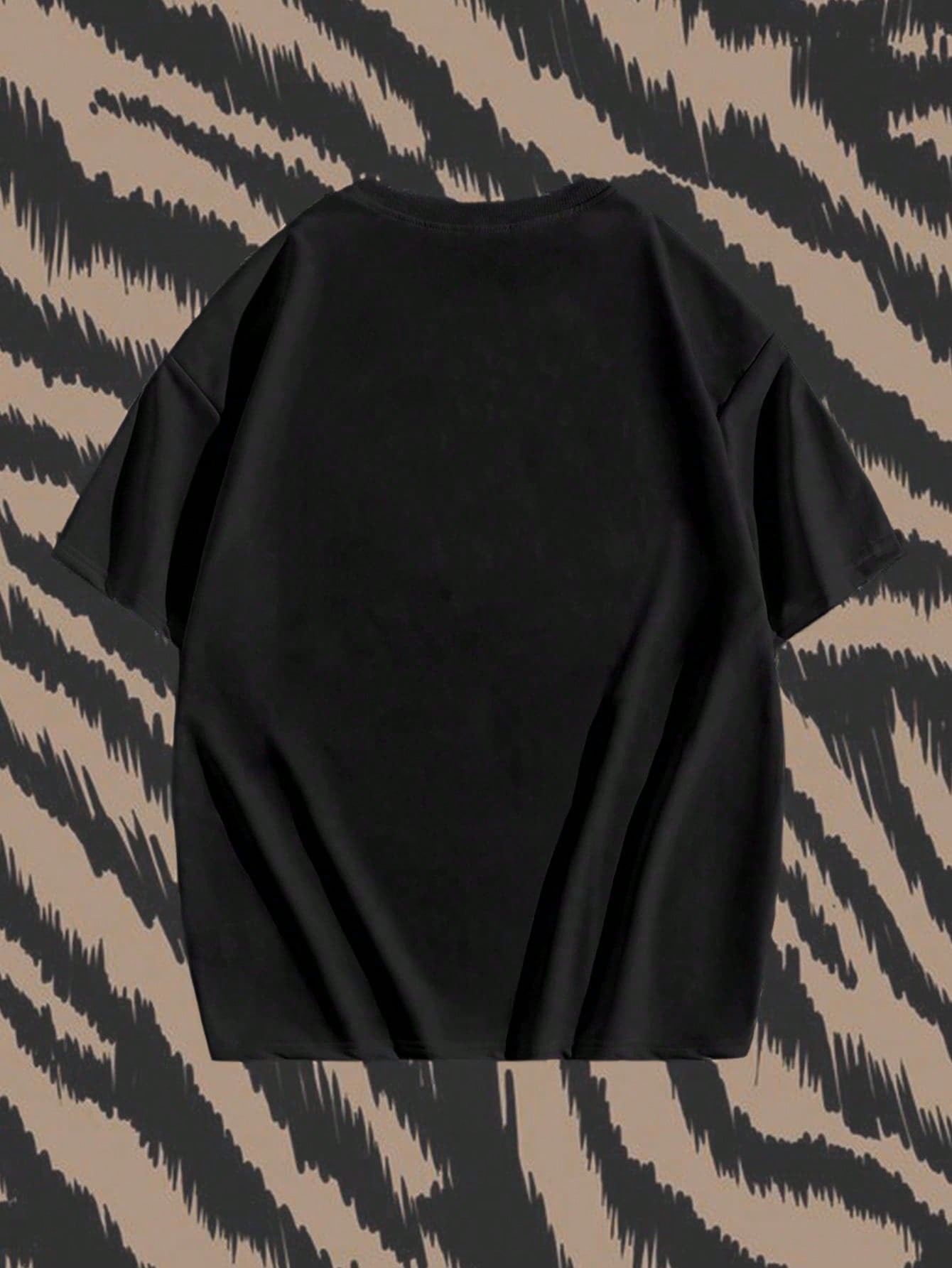 Camiseta Masculina Oversized Estampa De Boca Urbana Camiseta Masculina Oversized Estampa De Boca Urbana