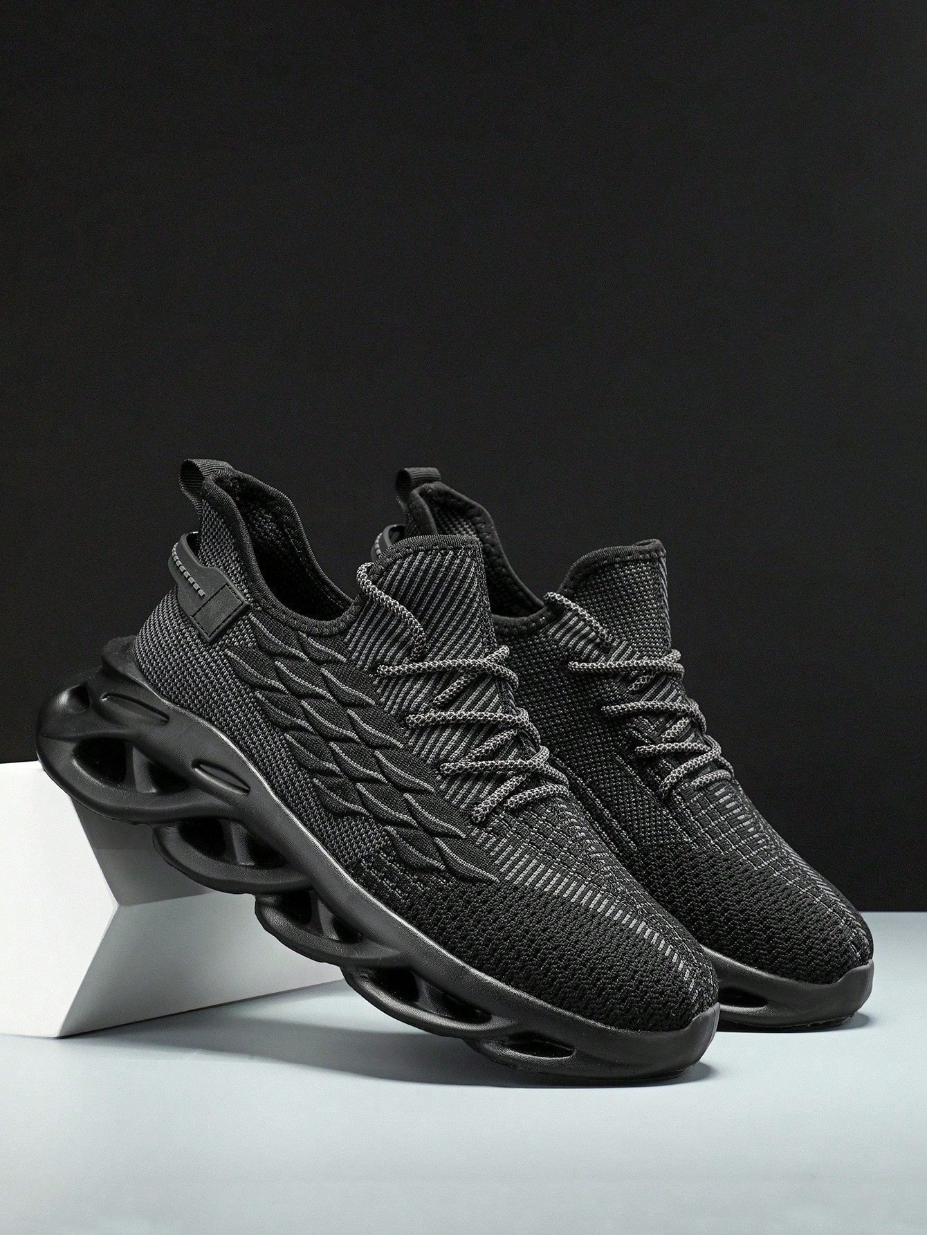 Tênis Masculino Chunky Leve Respirável Trançado Confortável Tênis Masculino Chunky Leve Respirável Trançado Confortável