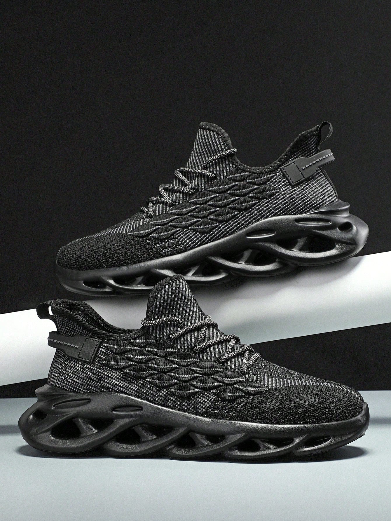 Tênis Masculino Chunky Leve Respirável Trançado Confortável Tênis Masculino Chunky Leve Respirável Trançado Confortável