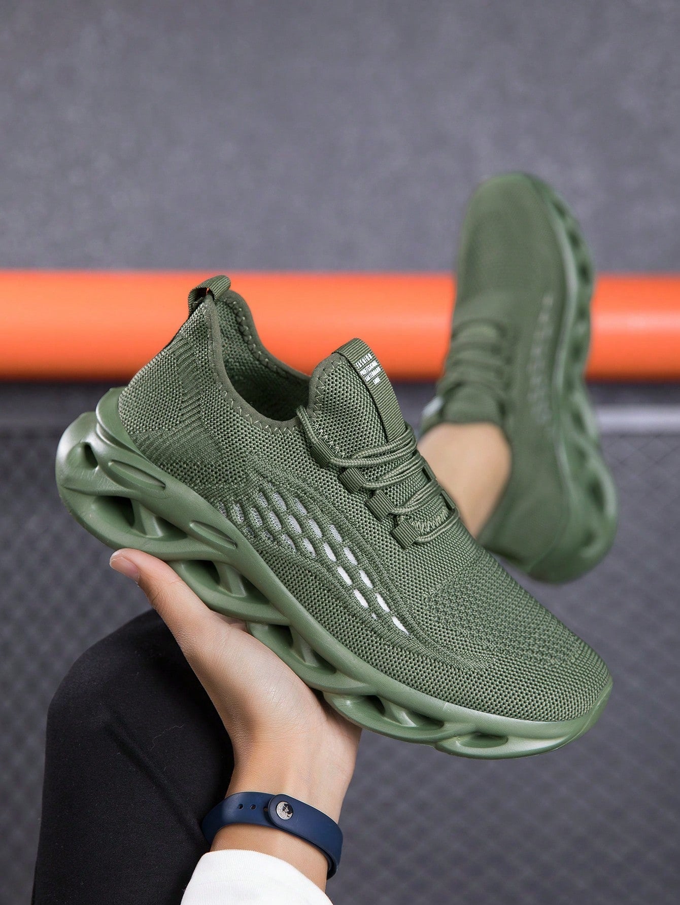 Tênis Masculino Chunky Casual Leve Respirável Solado Herringbone Tênis Masculino Chunky Casual Leve Respirável Solado