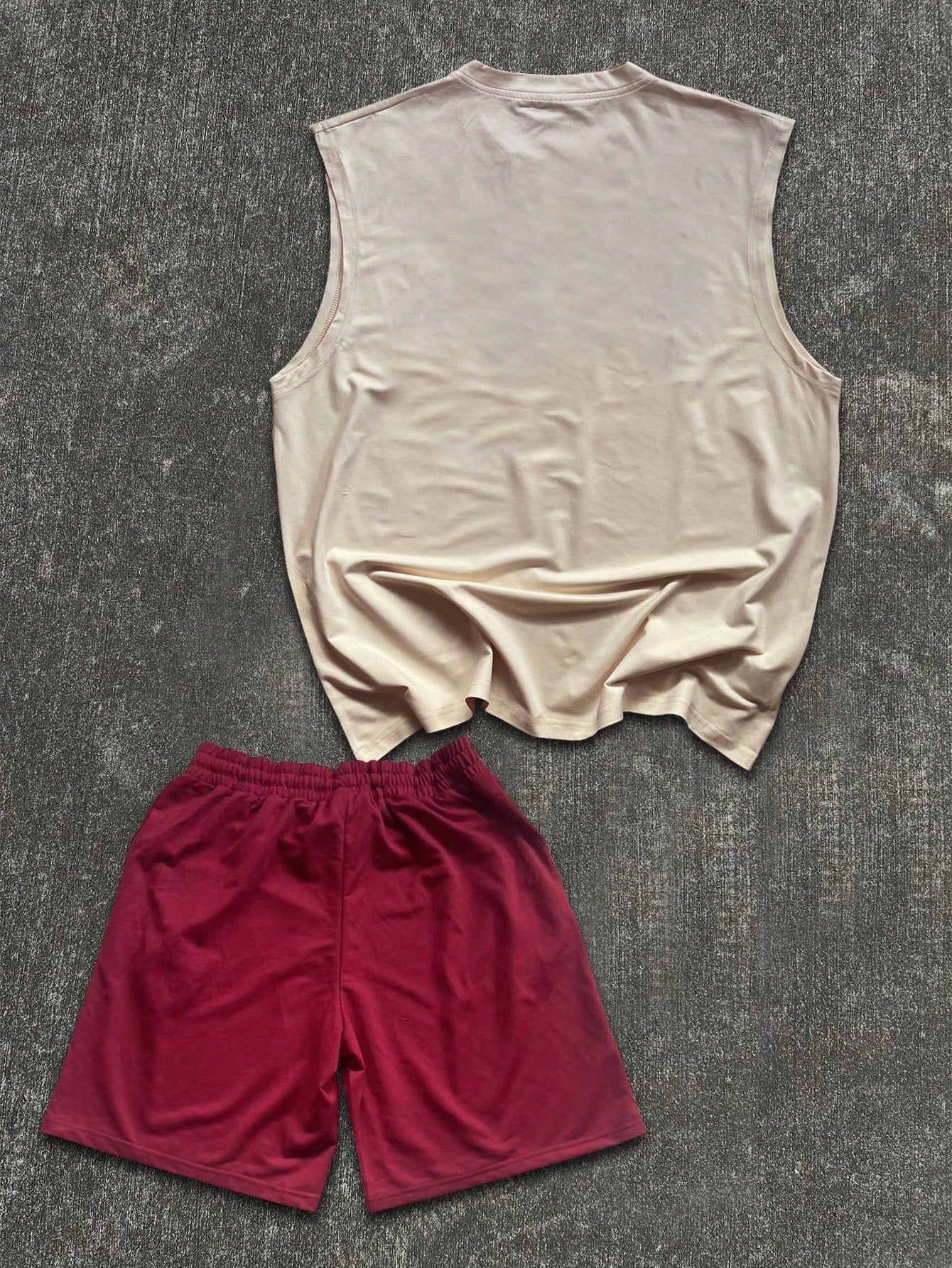 Conjunto Masculino Regata Clássica E Shorts Versáteis Casuais Conjunto Masculino Regata Clássica E Shorts Versáteis