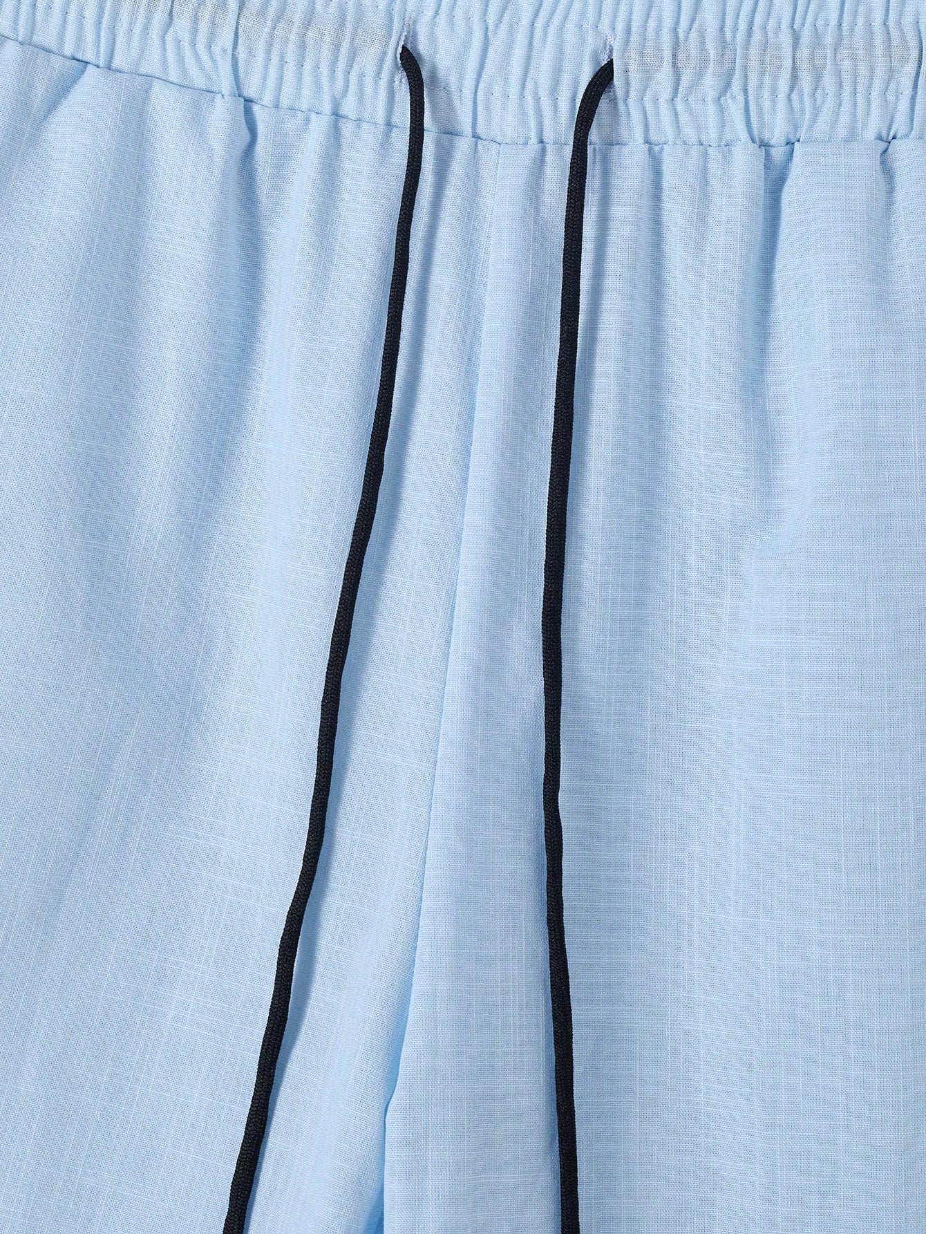 Conjunto Masculino Camisa Manga Curta E Shorts Estilo Básico Conjunto Masculino Camisa Manga Curta E Shorts Estilo