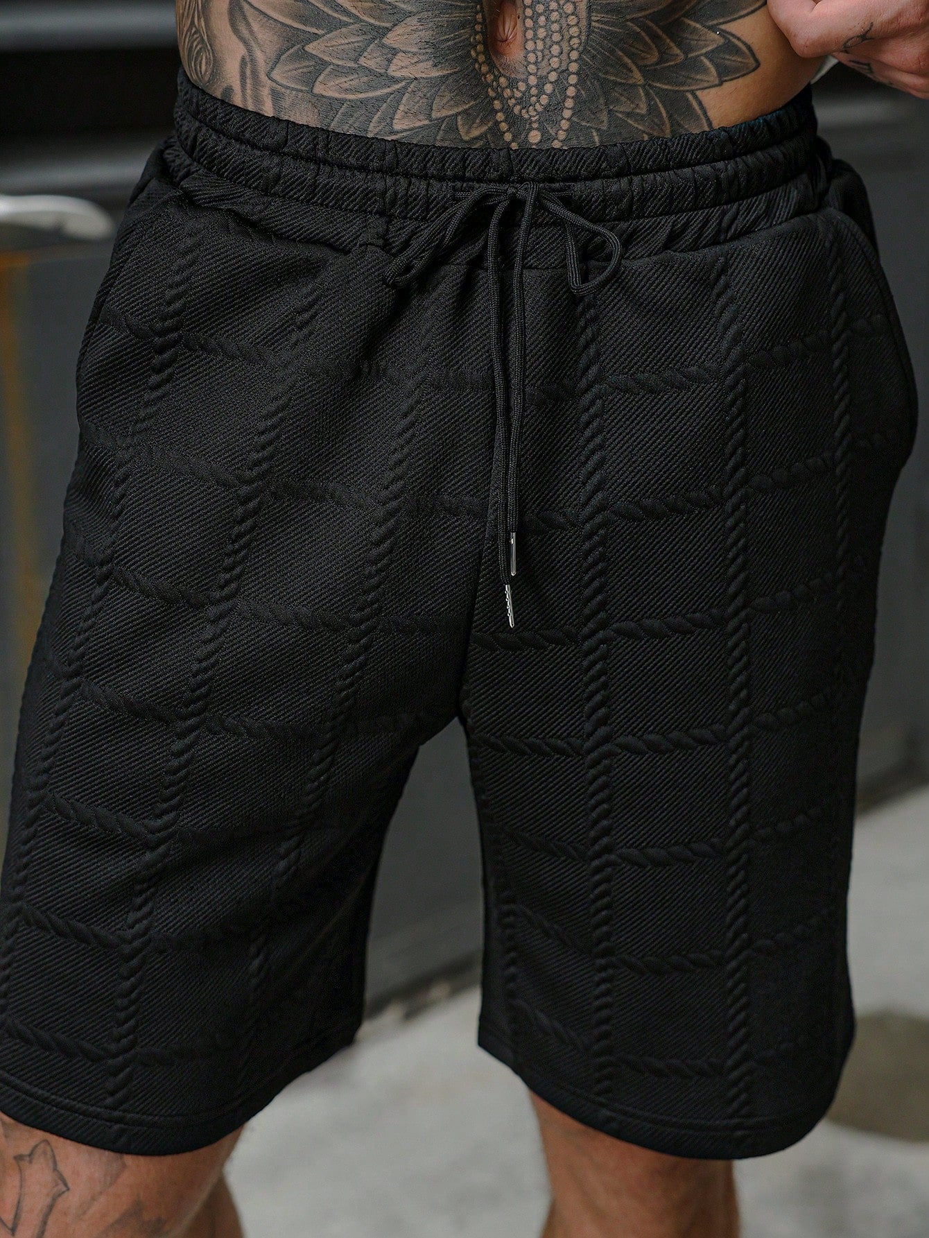 Conjunto Masculino Regata Listrada E Shorts Cós Elástico Conjunto Masculino Regata Listrada E Shorts Cós Elástico