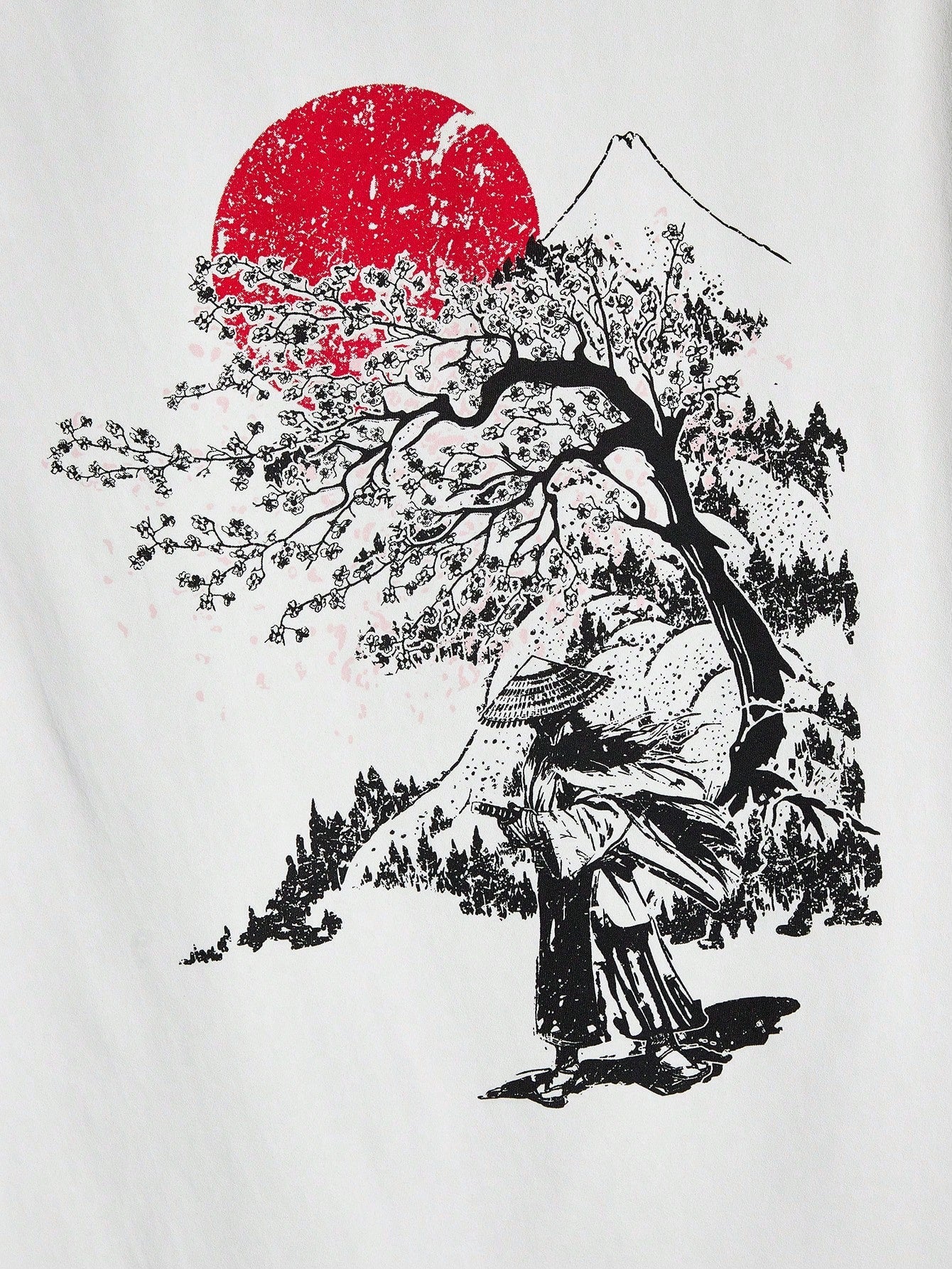 Camiseta Masculina Oversized Estampa Arte Japonesa Camiseta Masculina Oversized Estampa Arte Japonesa
