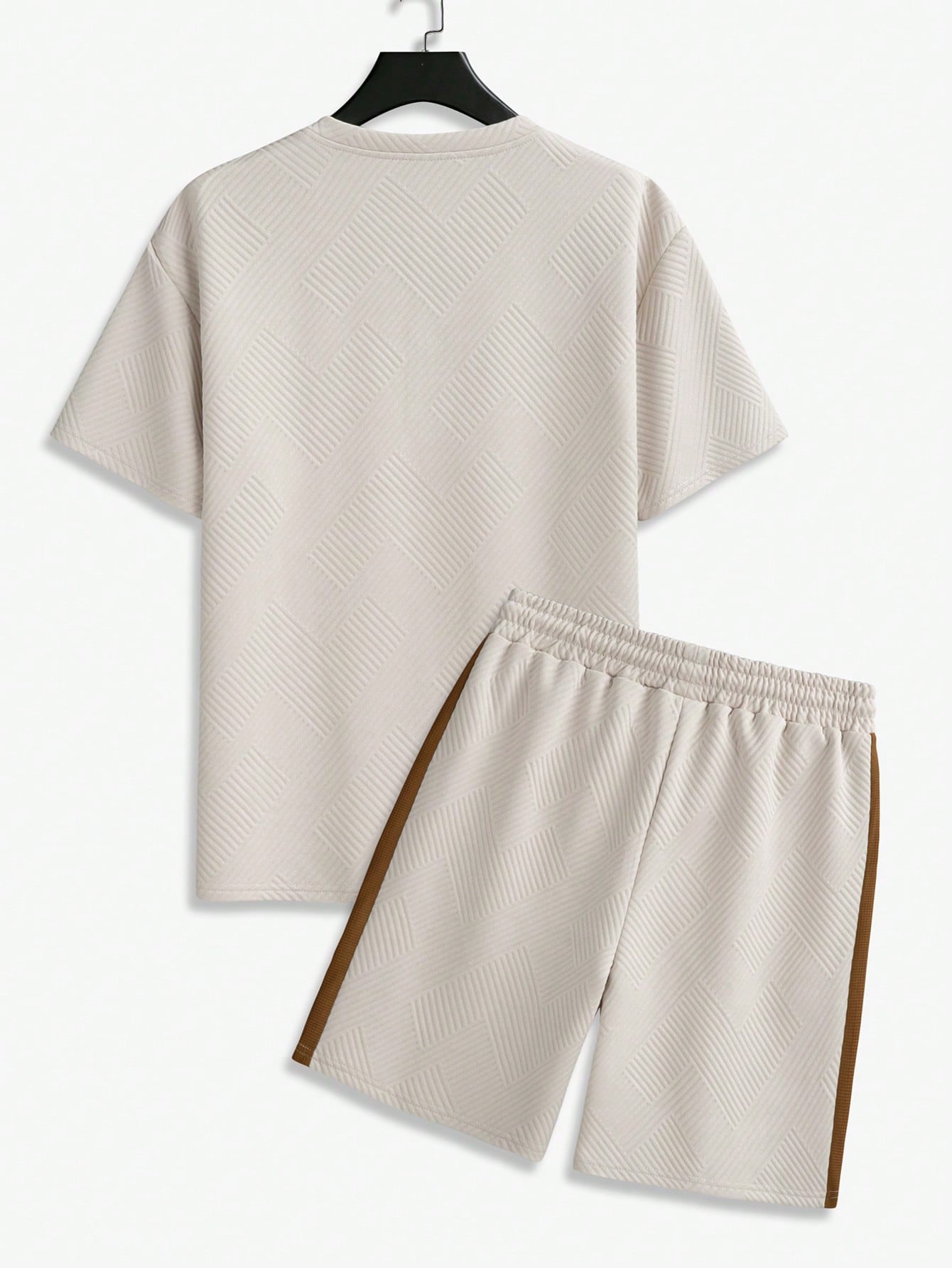 Conjunto Masculino Camiseta Manga Curta E Shorts Confortáveis Conjunto Masculino Camiseta Manga Curta E Shorts