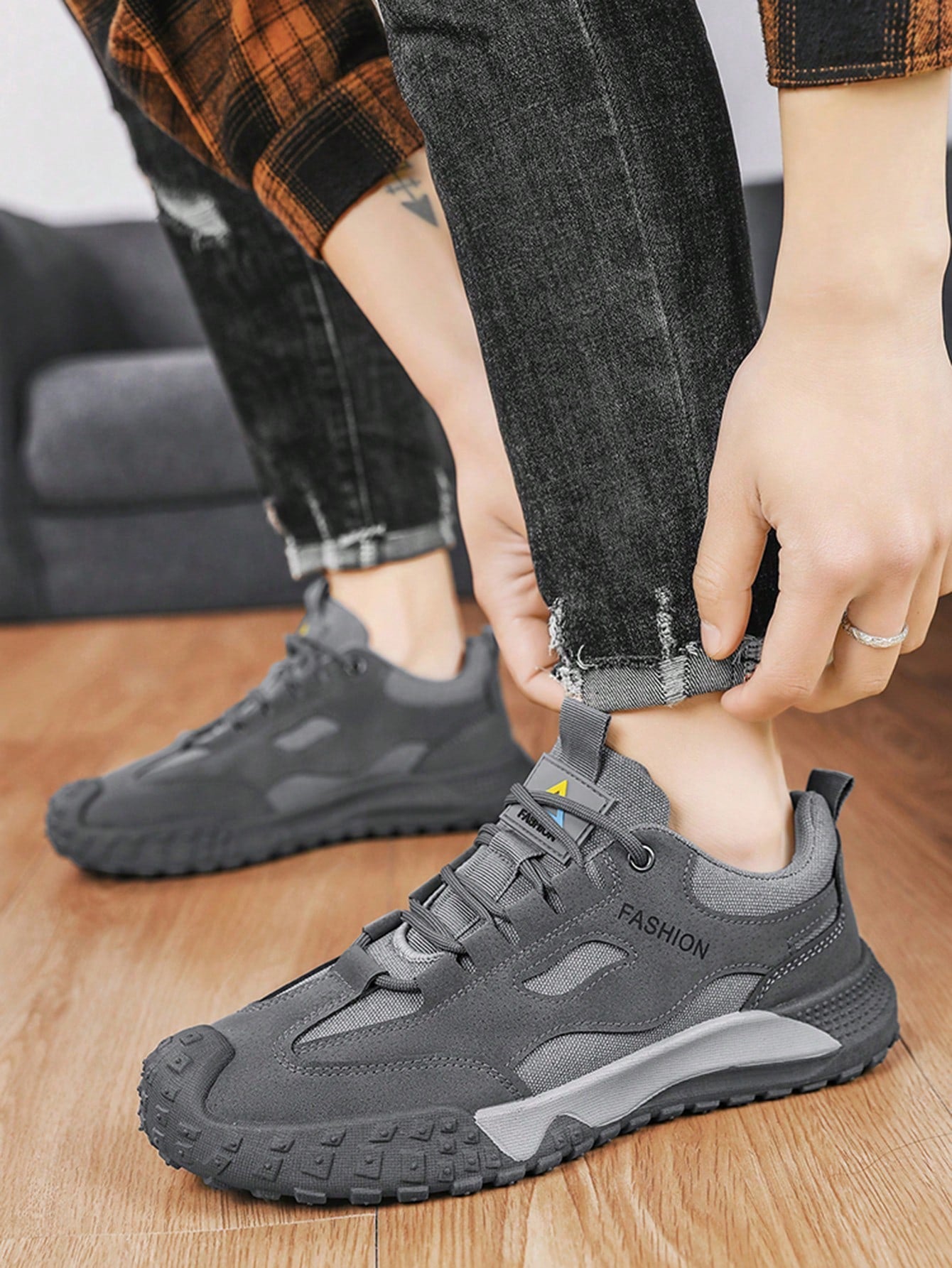 Tênis Masculino Chunky Casual Versátil Esportivo Confortável Tênis Masculino Chunky Casual Versátil Esportivo