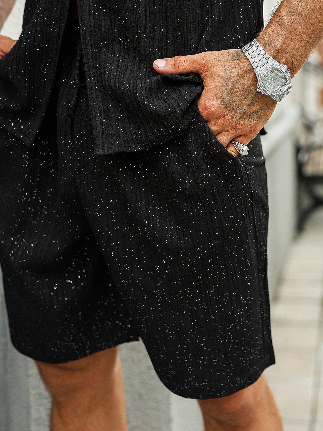 Conjunto Masculino Camisa Polo E Bermuda Modelagem Tradicional Conjunto Masculino Camisa Polo E Bermuda Modelagem