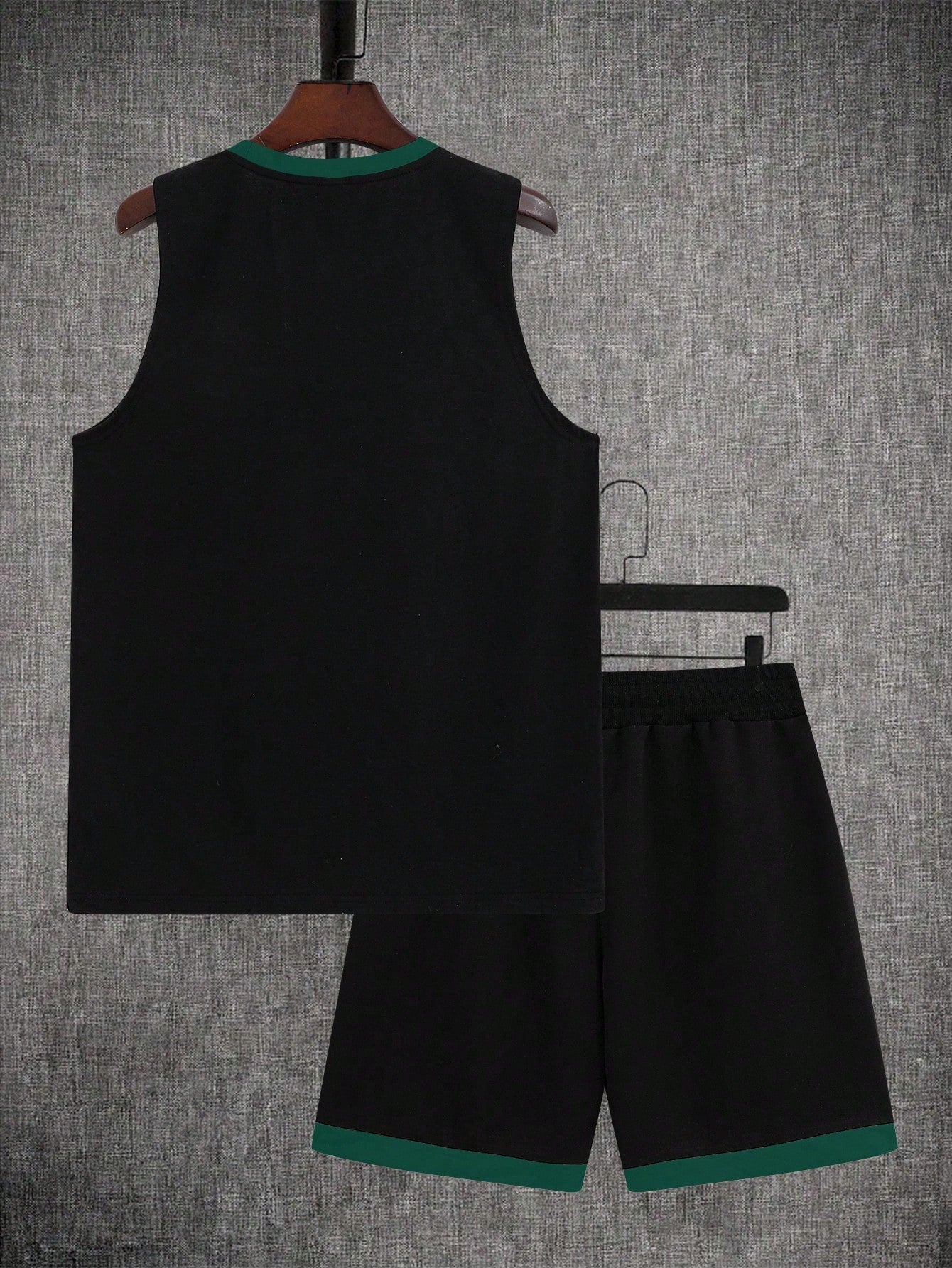 Conjunto Masculino Regata Fitness Ajustada E Shorts Esportivos Conjunto Masculino Regata Fitness Ajustada E Shorts