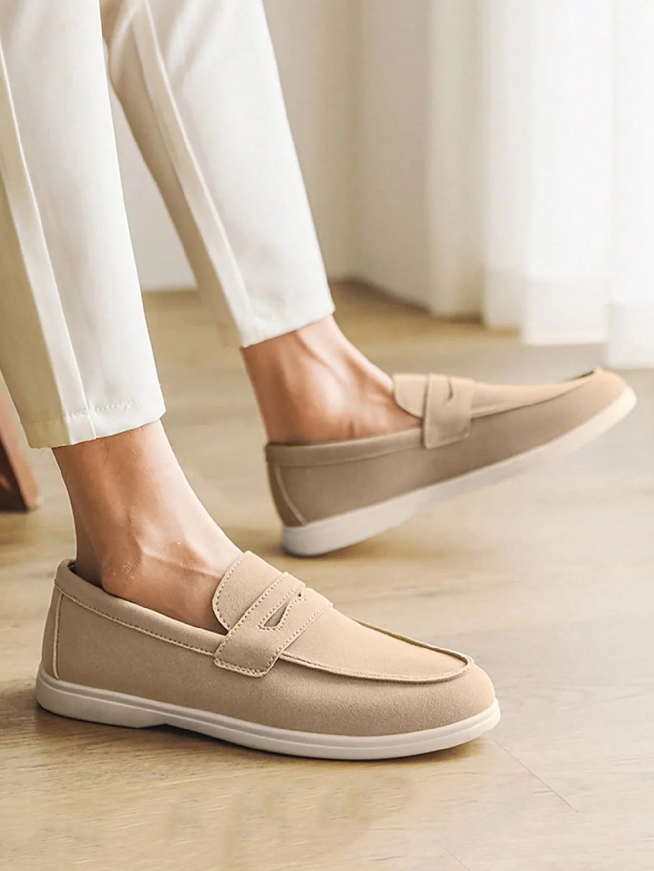 Mocassim Masculino Casual Moderno Solado Confortável Mocassim Masculino Casual Moderno Solado Confortável