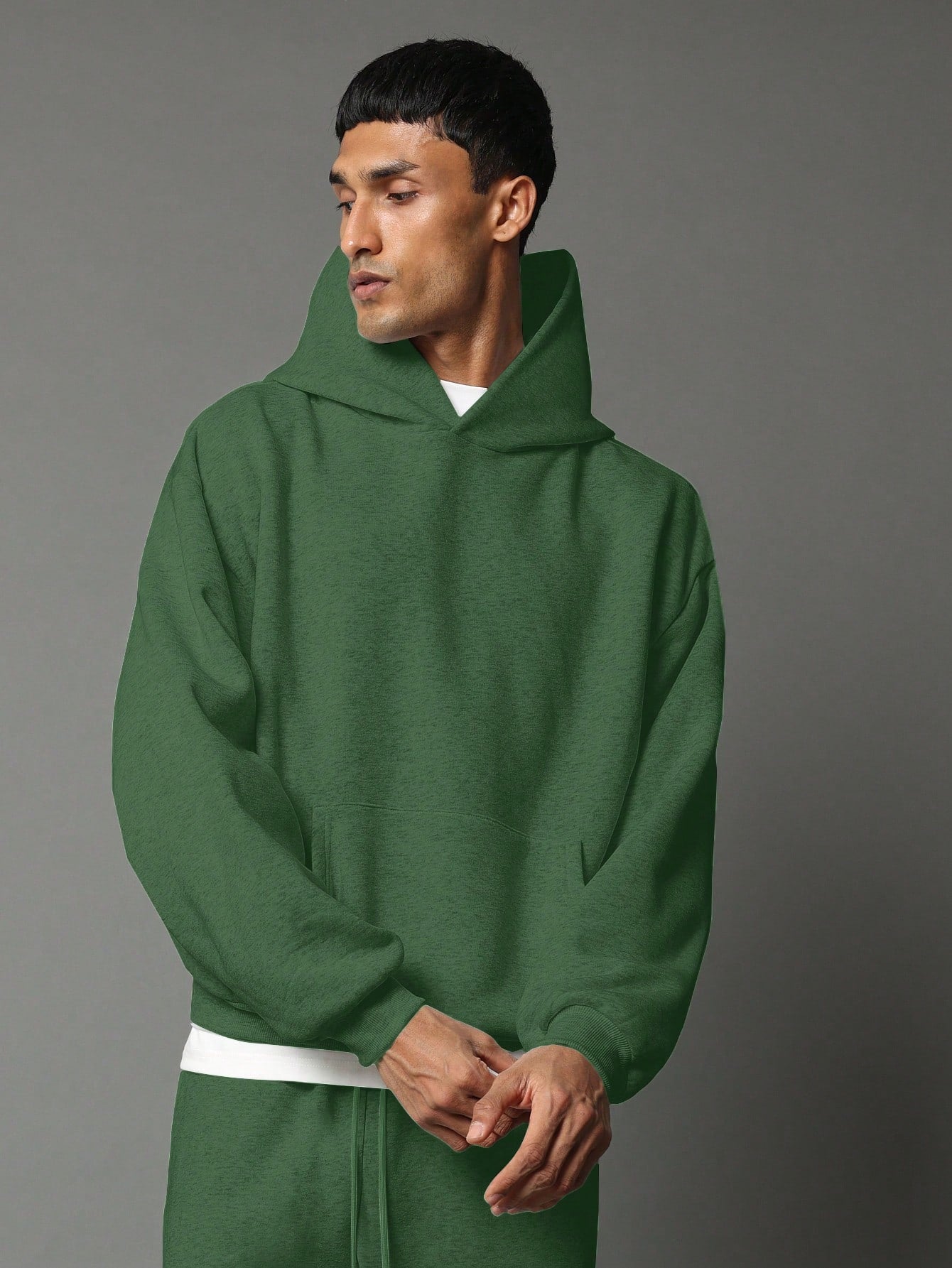 Conjunto Masculino Moletom Com Capuz E Calça Jogger Minimalista Conjunto Masculino Moletom Com Capuz E Calça Jogger