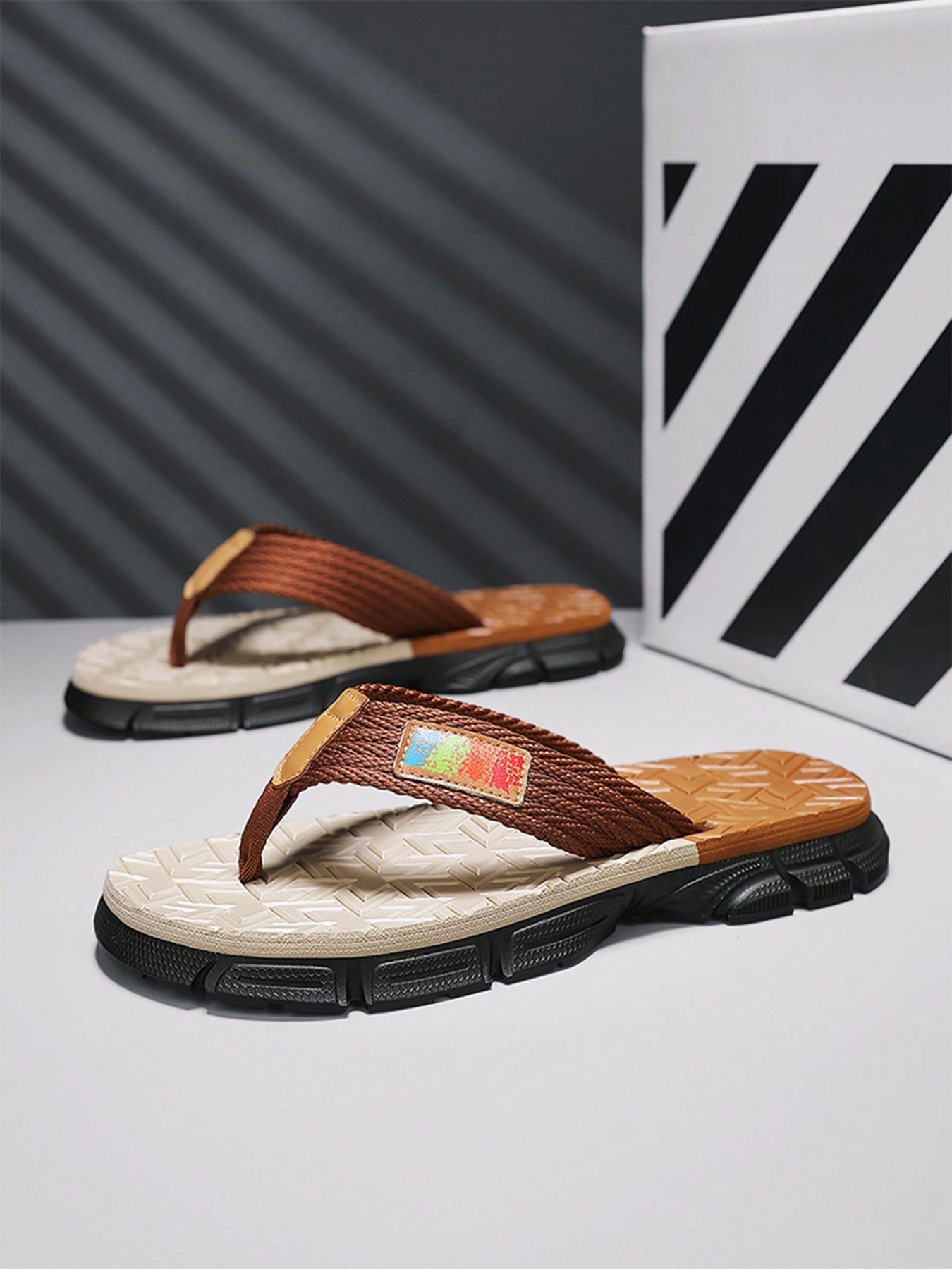 Chinelo Masculino De Dedo Casual Antiderrapante Leve Chinelo Masculino De Dedo Casual Antiderrapante Leve