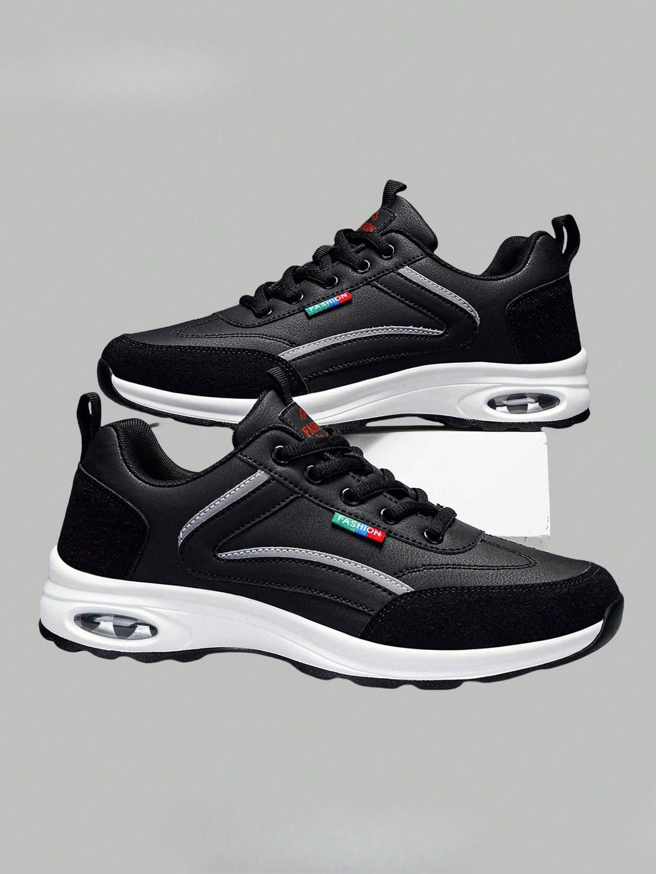 Tênis Masculino Chunky Casual Versátil Super Confortável Preto / 36 Tênis Masculino Chunky Casual Versátil Super