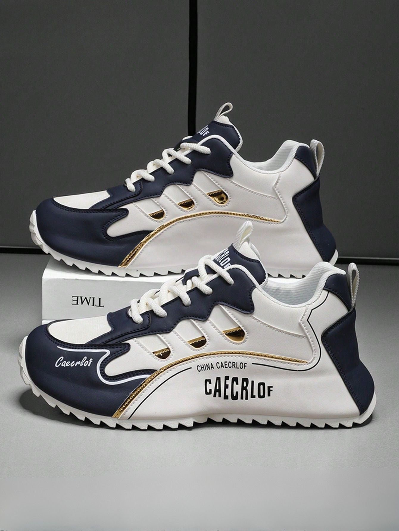 Tênis Masculino Chunky Casual Versátil Antiderrapante Respirável Tênis Masculino Chunky Casual Versátil Antiderrapante