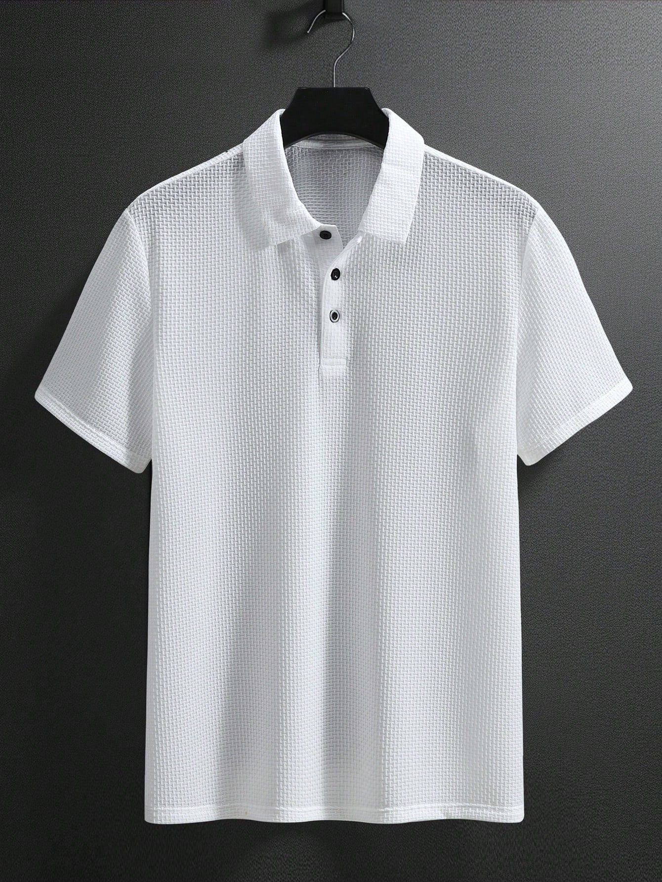Camisa Polo Masculina Casual Básica Manga Curta Para Golf Camisa Polo Masculina Casual Básica Manga Curta Para Golf