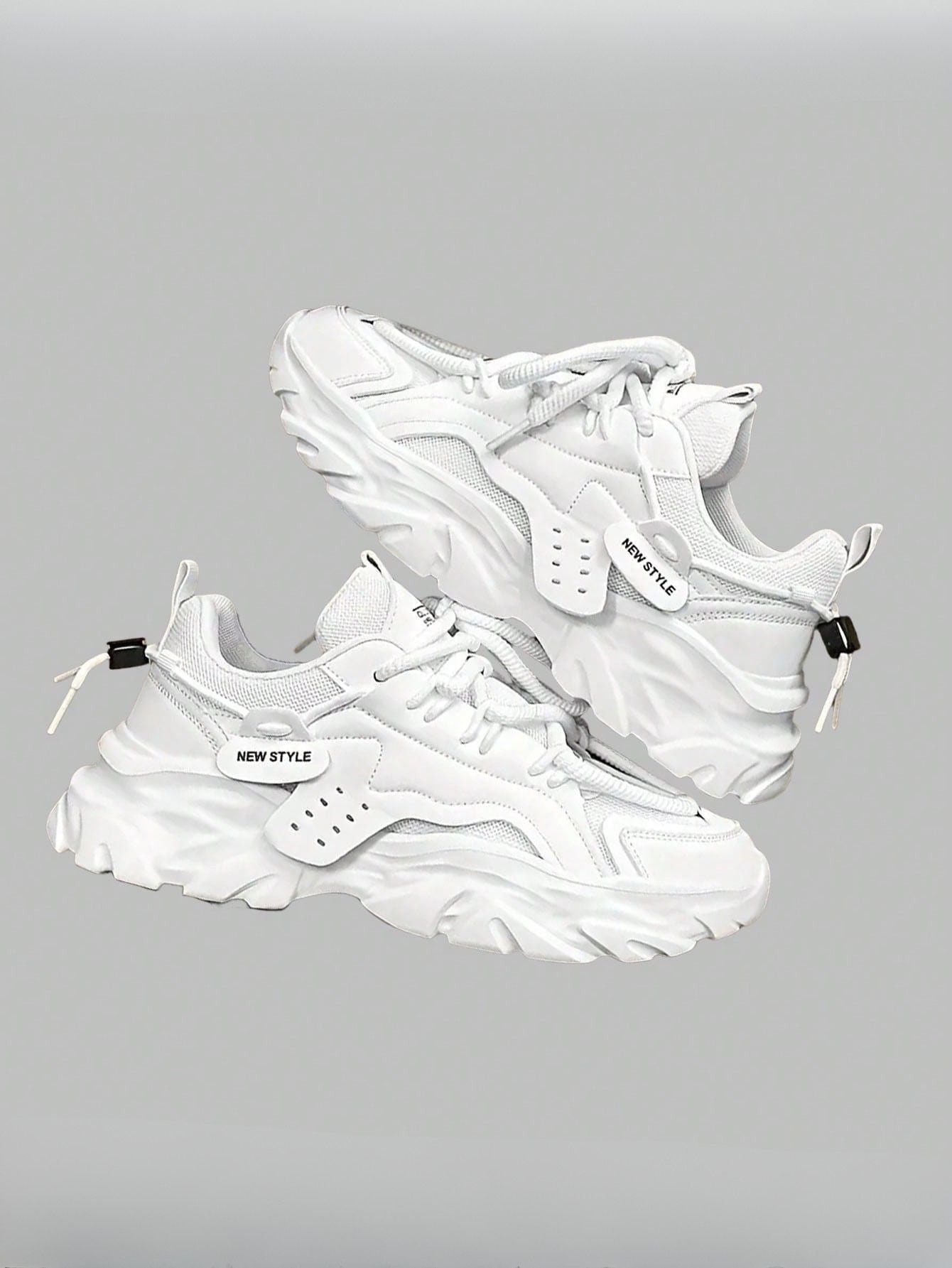 Tênis Masculino Chunky Respirável Impermeável Versátil Tênis Masculino Chunky Respirável Impermeável Versátil