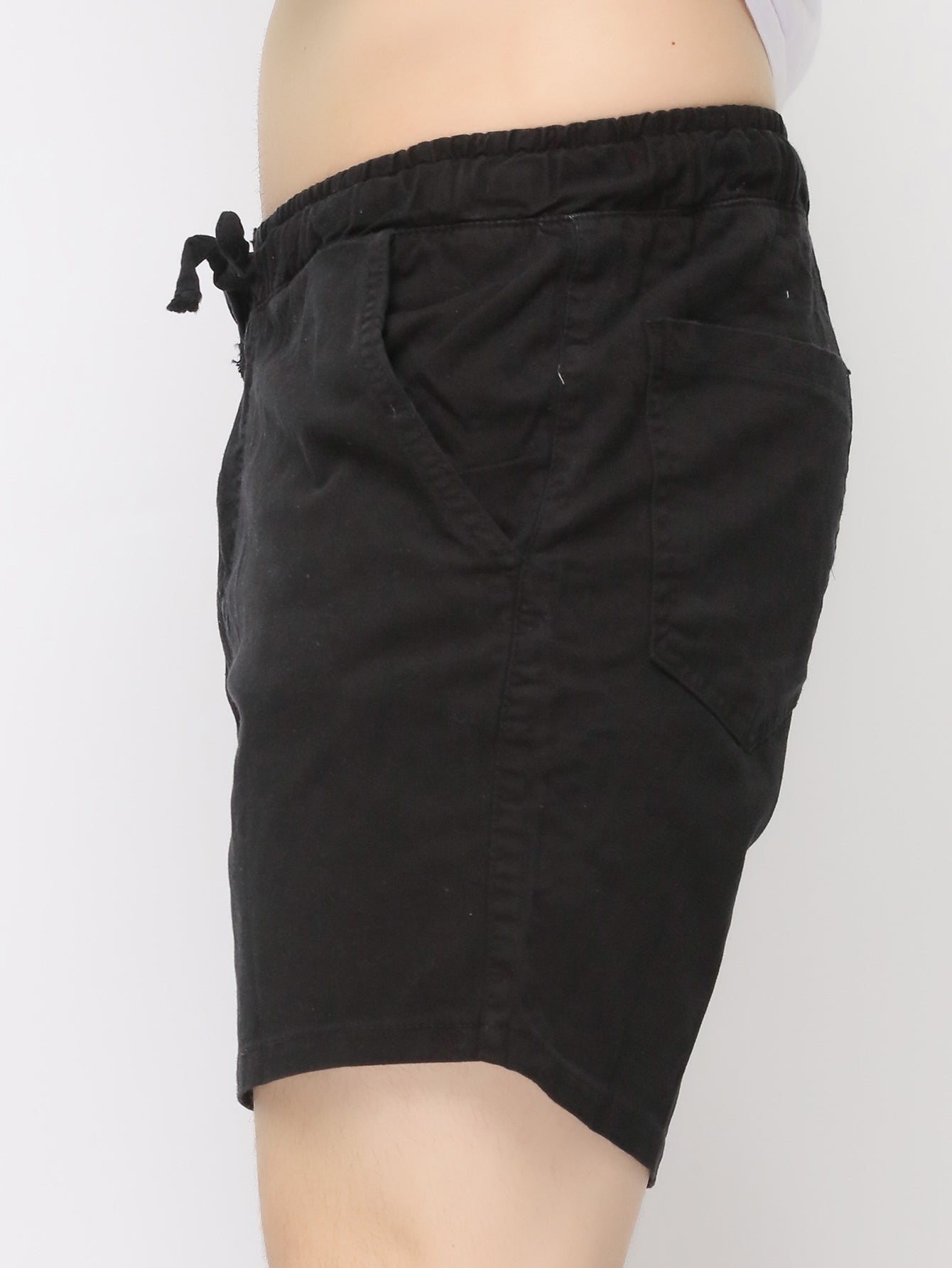 Shorts Masculino Casual Com Cós Elástico E Ajuste Prático Shorts Masculino Casual Com Cós Elástico E Ajuste Prático