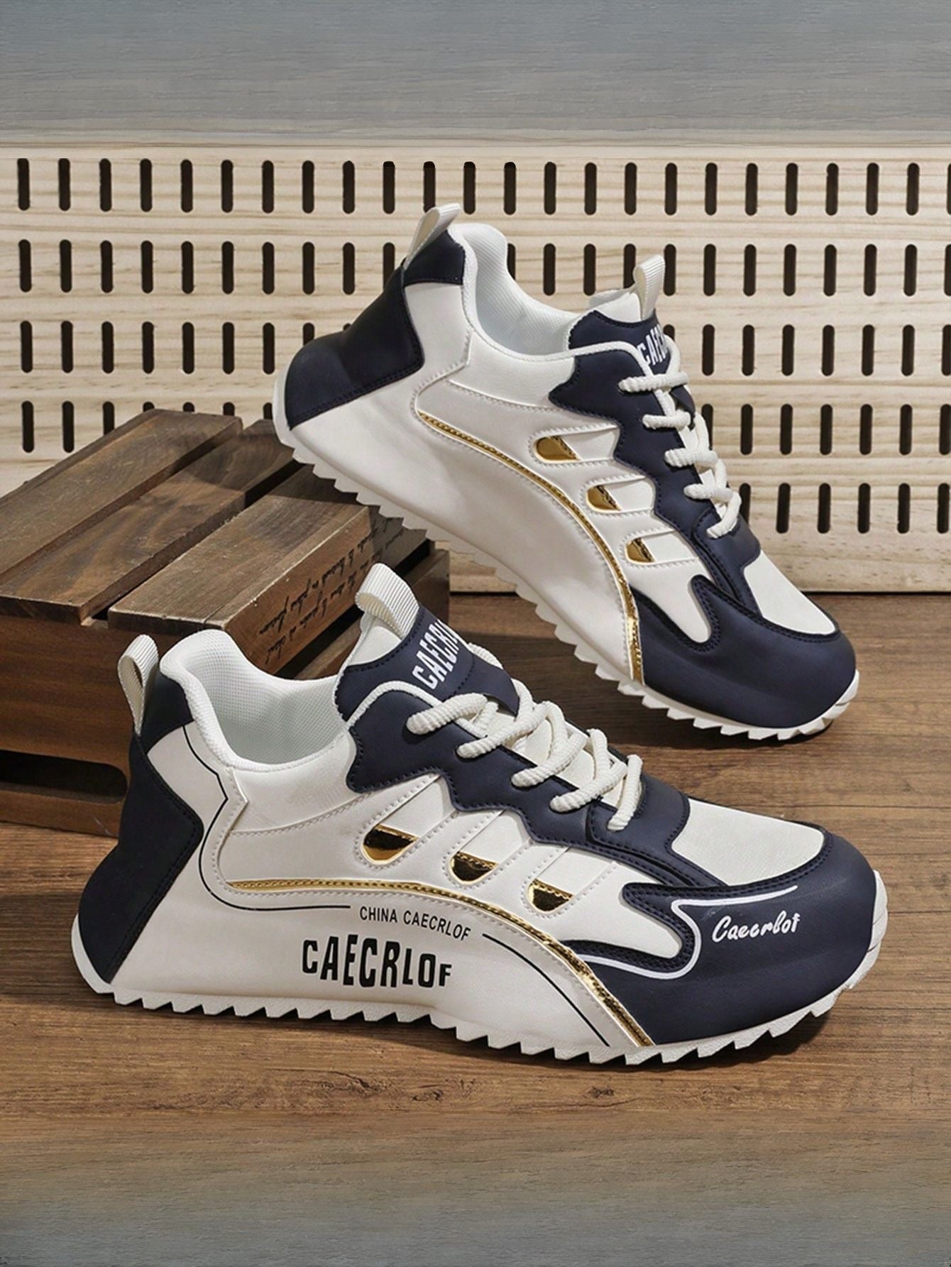 Tênis Masculino Chunky Casual Versátil Antiderrapante Respirável Tênis Masculino Chunky Casual Versátil Antiderrapante