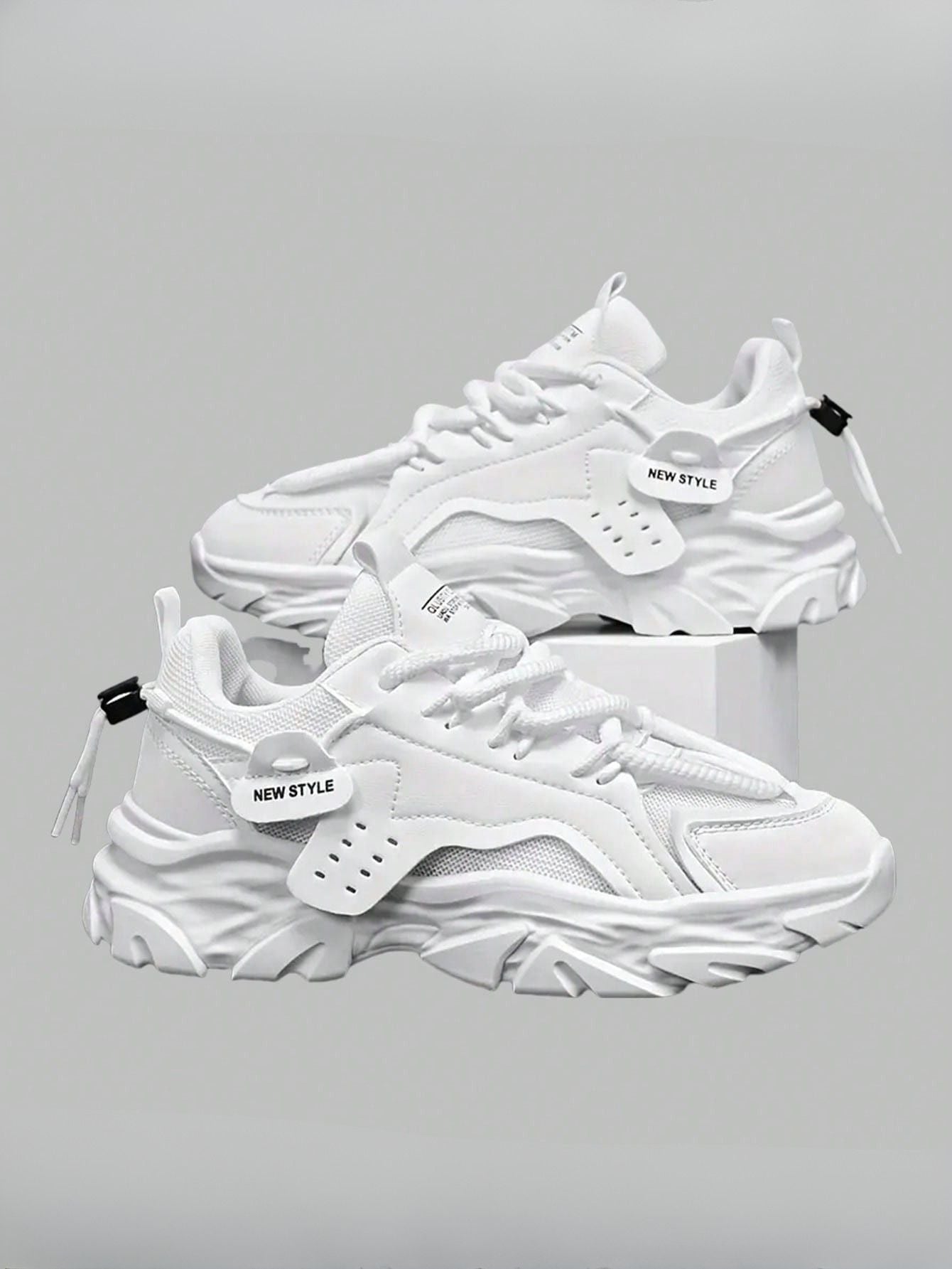 Tênis Masculino Chunky Respirável Impermeável Versátil Tênis Masculino Chunky Respirável Impermeável Versátil