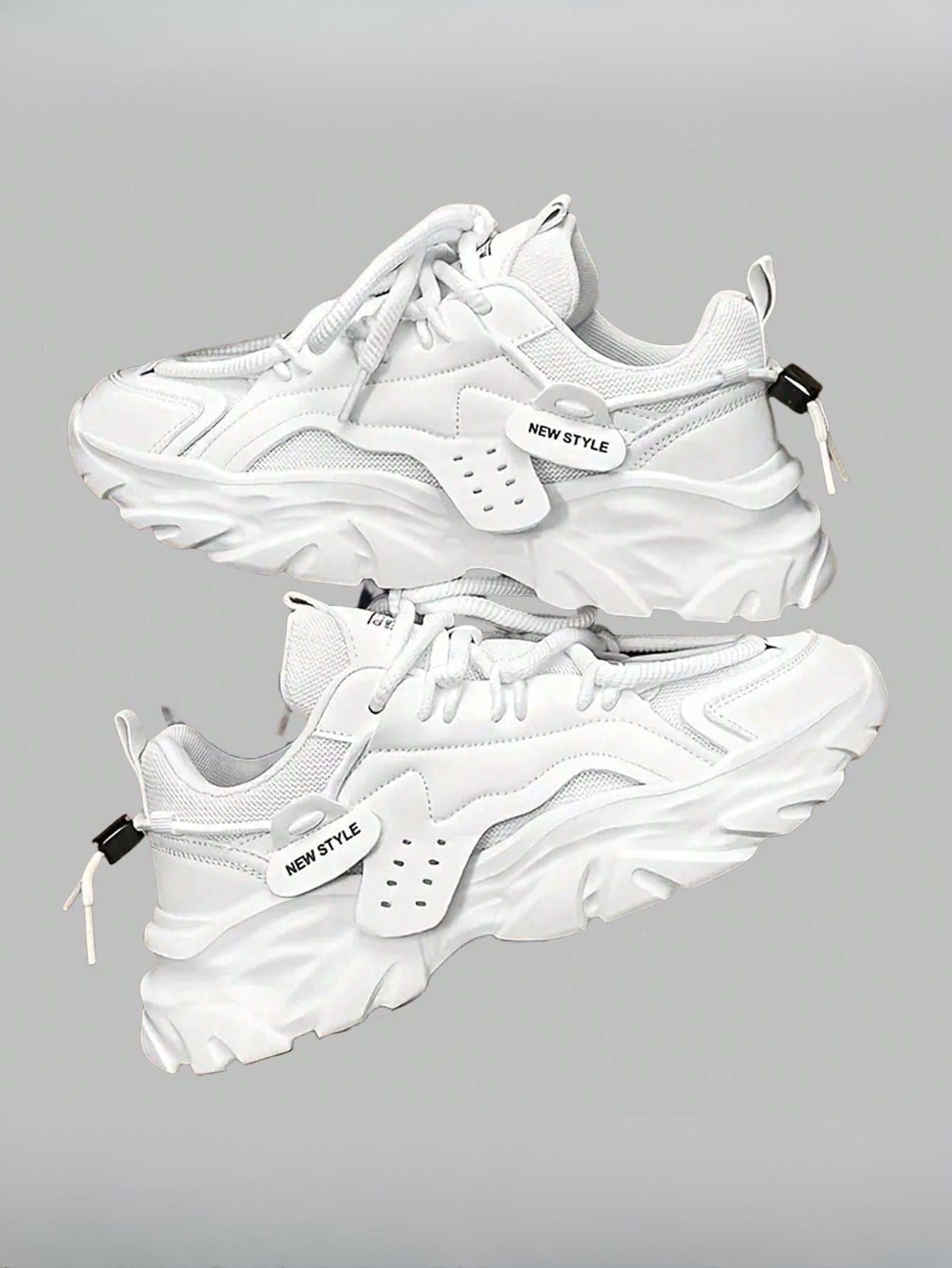 Tênis Masculino Chunky Respirável Impermeável Versátil Tênis Masculino Chunky Respirável Impermeável Versátil