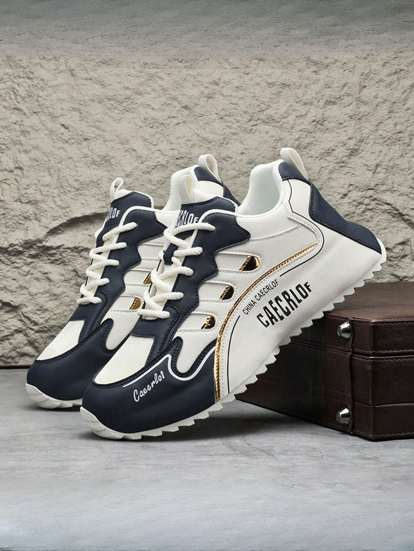 Tênis Masculino Chunky Casual Versátil Antiderrapante Respirável Tênis Masculino Chunky Casual Versátil Antiderrapante