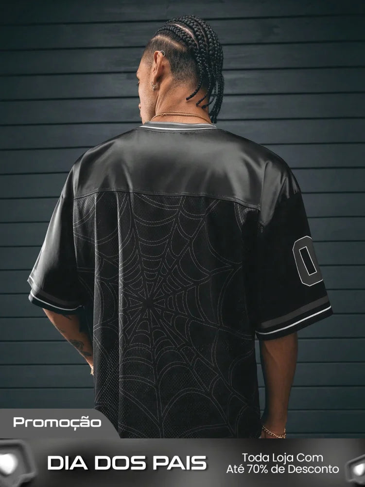 Camiseta Masculina Oversized Estilo Street Detalhes 07 Camiseta Masculina Oversized Estilo Street Detalhes 07