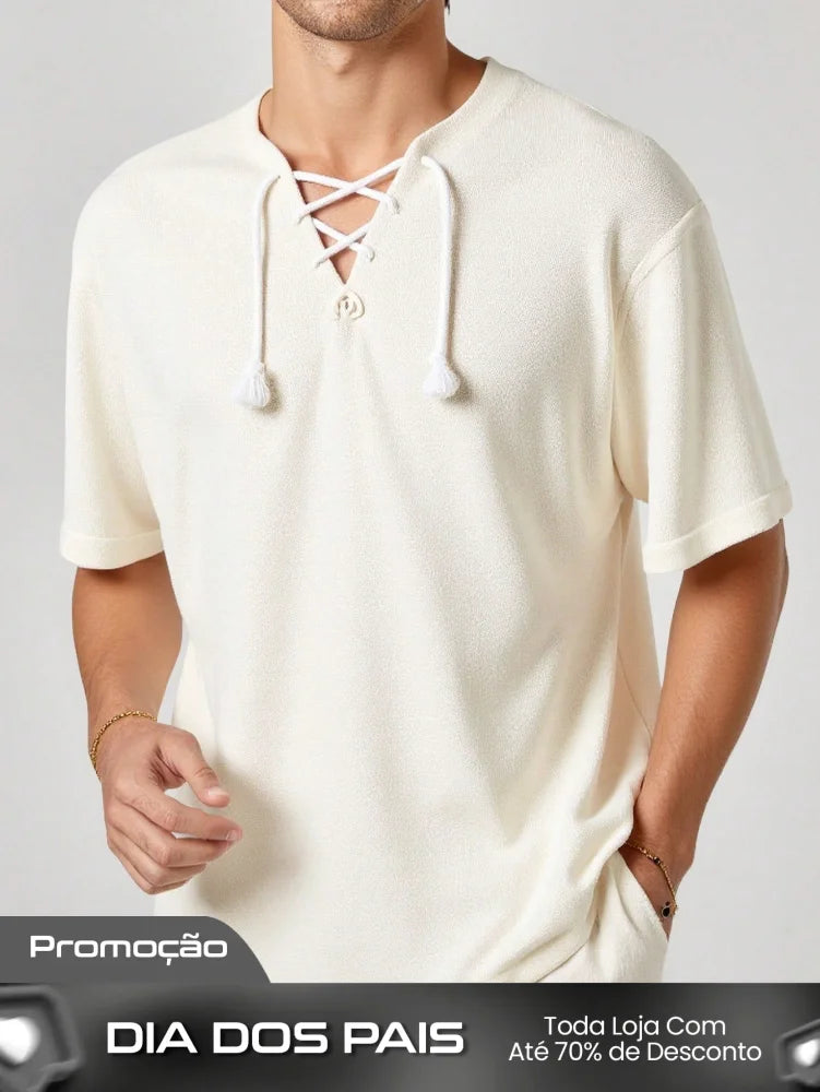 Camiseta Masculina Slim Manga Raglan Estilo Casual Verão Branco / PP Camiseta Masculina Slim Manga Raglan Estilo Casual