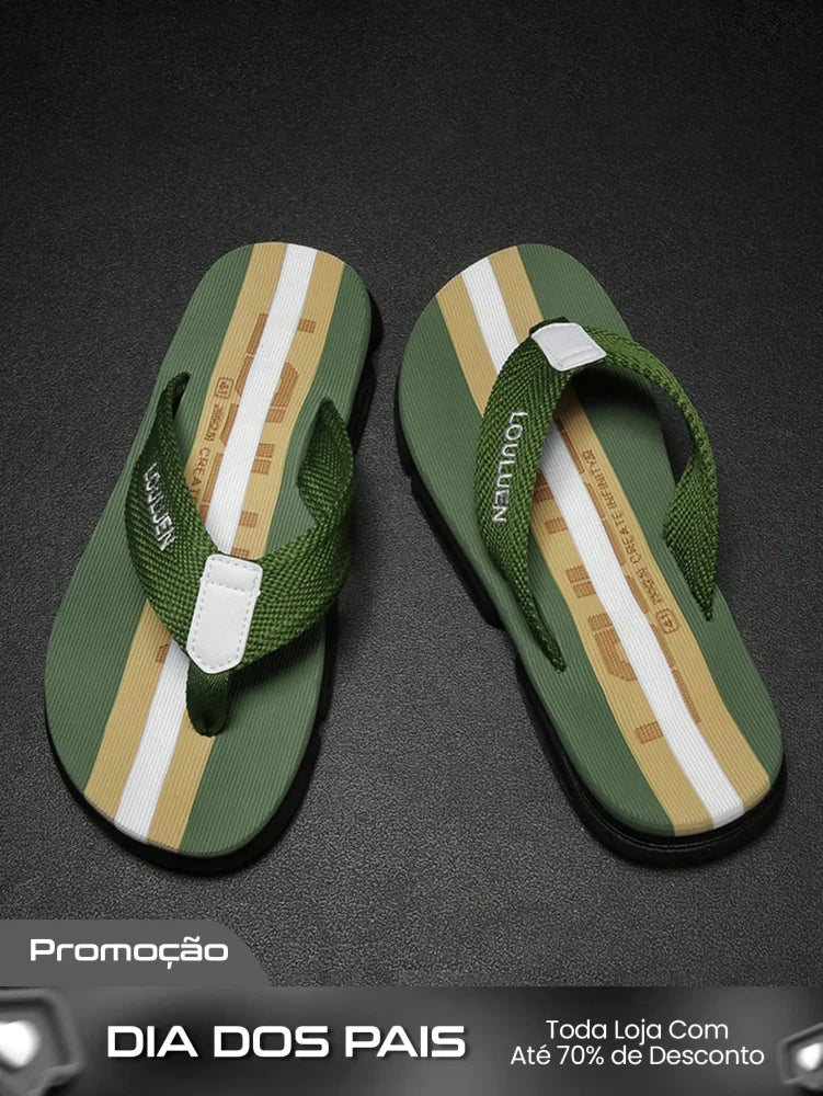 Chinelo Masculino De Dedo Casual Antiderrapante Leve Chinelo Masculino De Dedo Casual Antiderrapante Leve