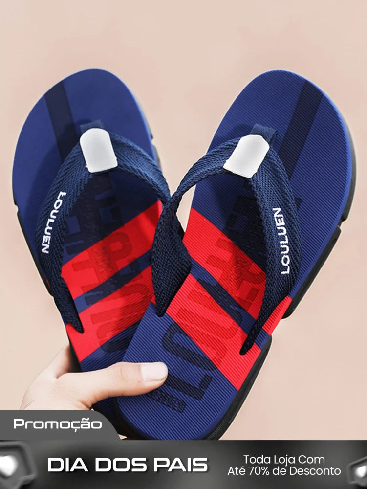 Chinelo Masculino De Dedo Casual Antiderrapante Leve Chinelo Masculino De Dedo Casual Antiderrapante Leve