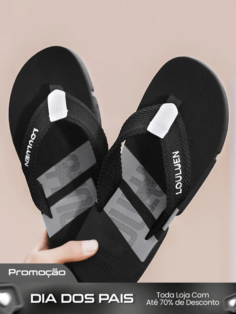 Chinelo Masculino De Dedo Casual Antiderrapante Leve Chinelo Masculino De Dedo Casual Antiderrapante Leve