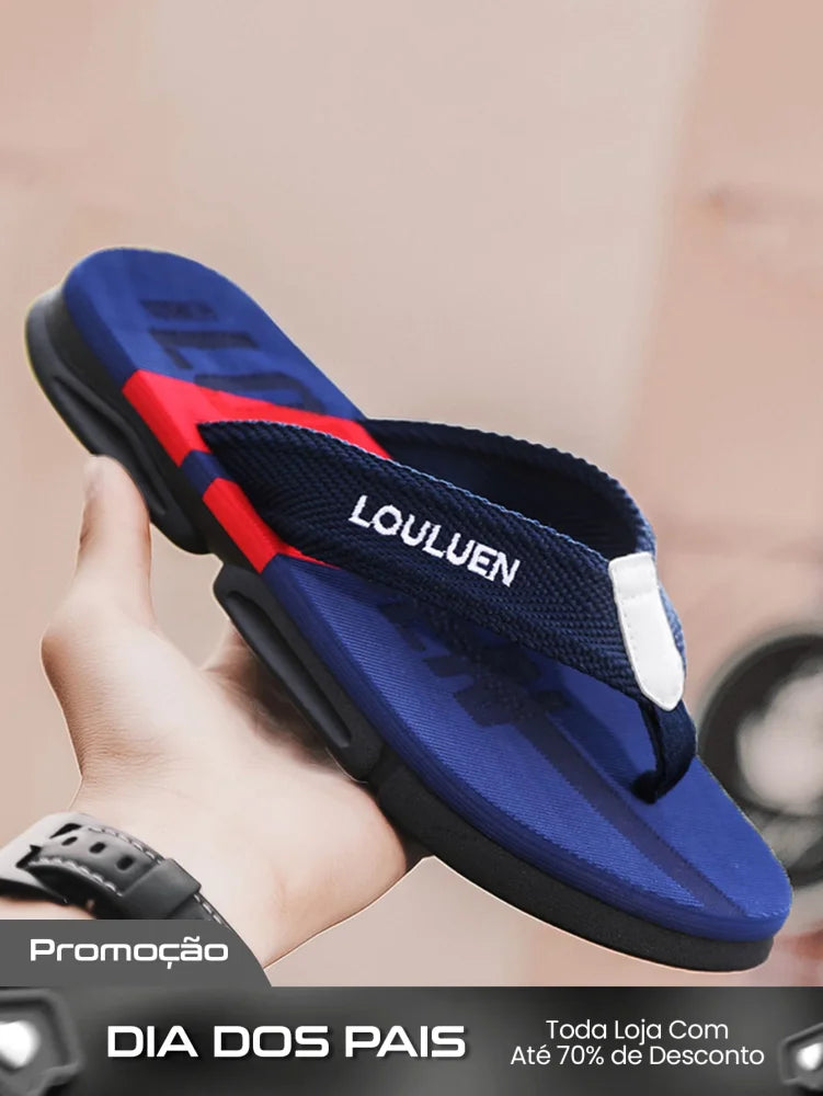 Chinelo Masculino De Dedo Casual Antiderrapante Leve Azul / 36 Chinelo Masculino De Dedo Casual Antiderrapante Leve