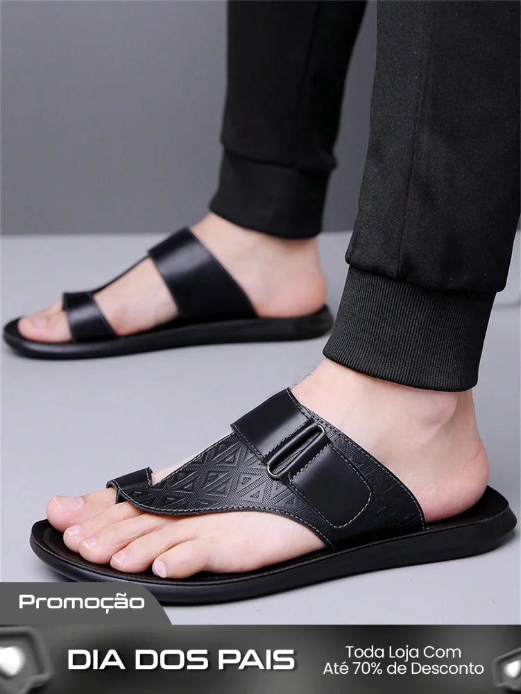 Chinelo Masculino De Dedo Casual Solado Macio Antiderrapante Chinelo Masculino De Dedo Casual Solado Macio