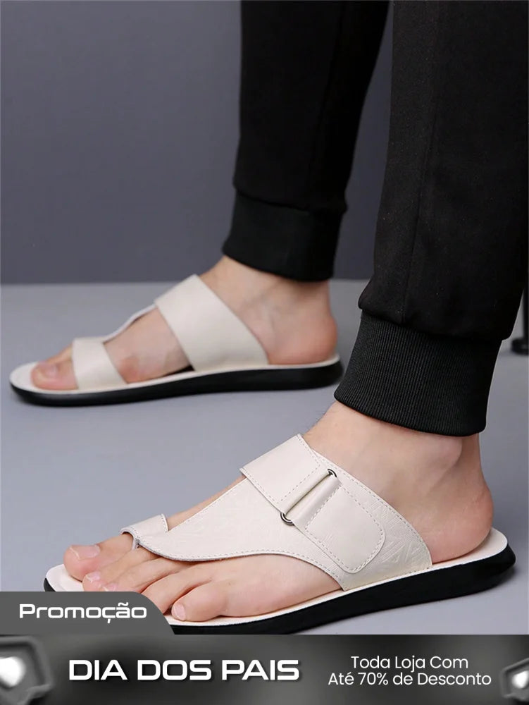 Chinelo Masculino De Dedo Casual Solado Macio Antiderrapante Chinelo Masculino De Dedo Casual Solado Macio