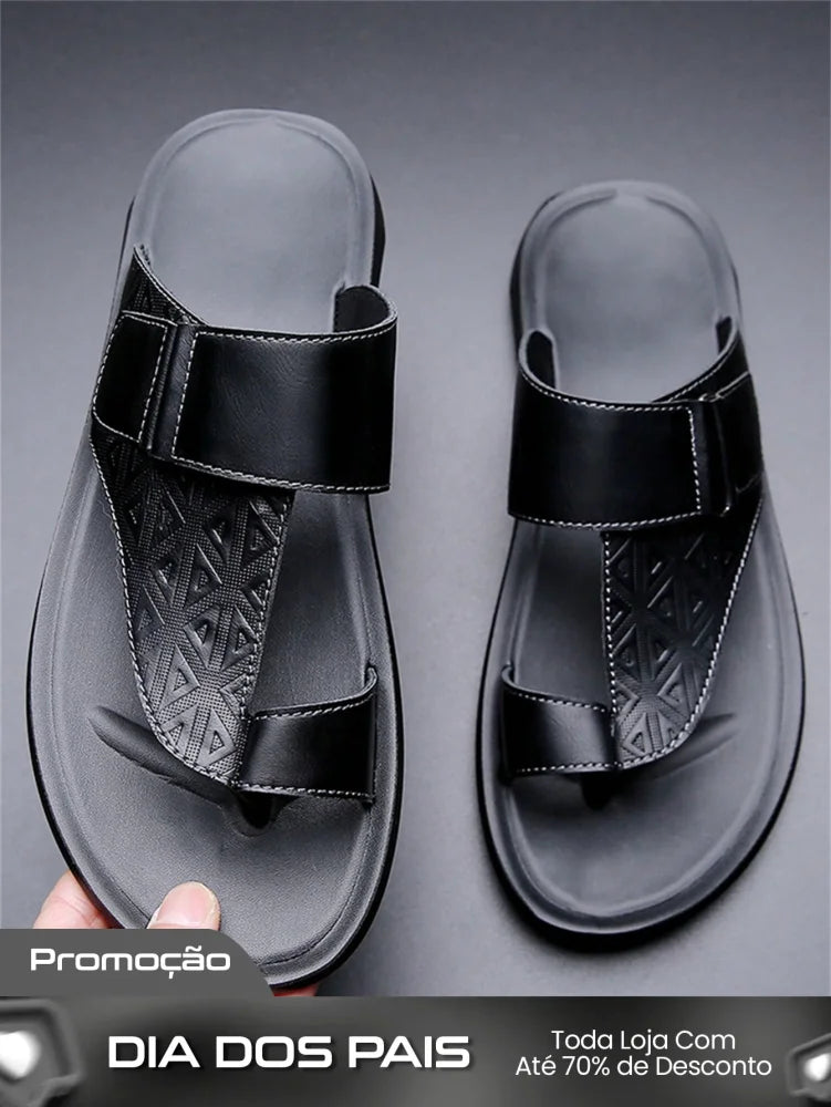 Chinelo Masculino De Dedo Casual Solado Macio Antiderrapante Chinelo Masculino De Dedo Casual Solado Macio