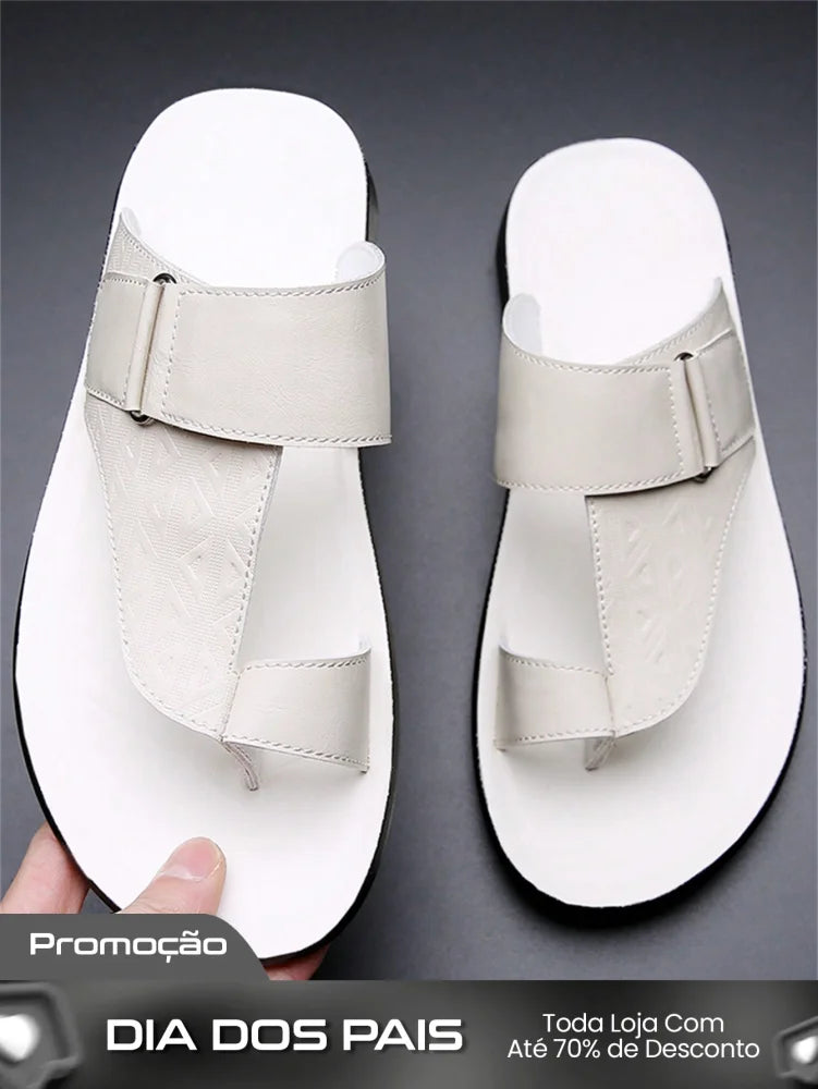 Chinelo Masculino De Dedo Casual Solado Macio Antiderrapante Chinelo Masculino De Dedo Casual Solado Macio