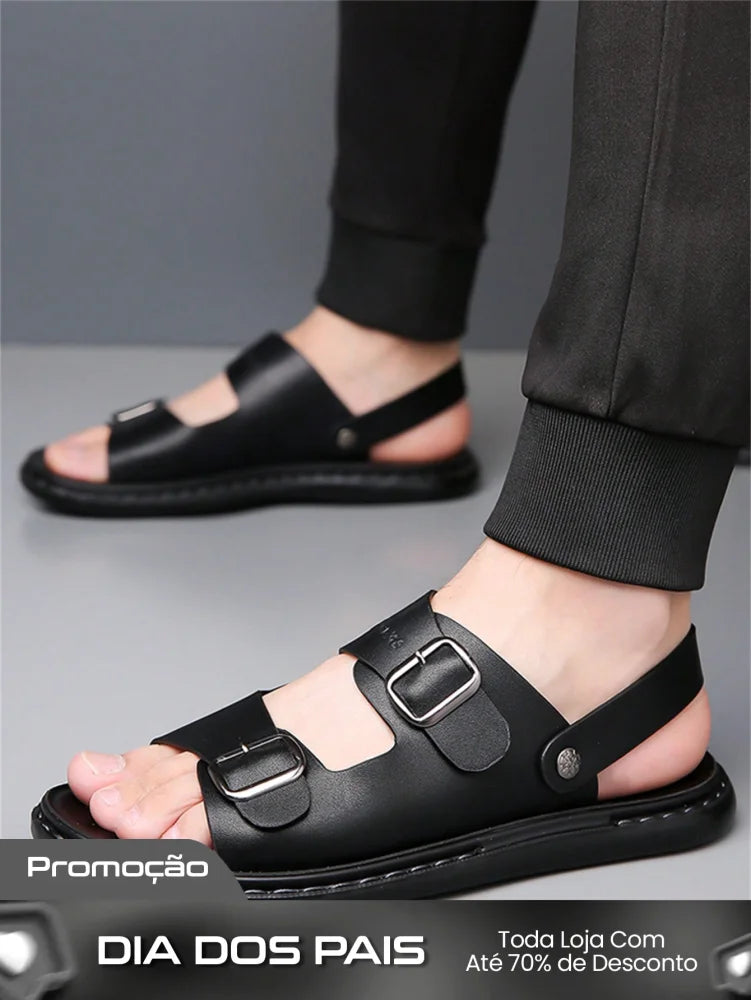 Chinelo Masculino Estilo Sandália Versátil Confortável Chinelo Masculino Estilo Sandália Versátil Confortável