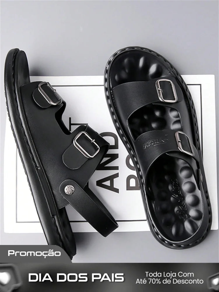 Chinelo Masculino Estilo Sandália Versátil Confortável Chinelo Masculino Estilo Sandália Versátil Confortável