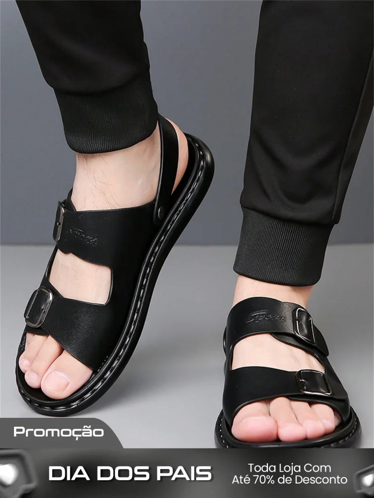 Chinelo Masculino Estilo Sandália Versátil Confortável Chinelo Masculino Estilo Sandália Versátil Confortável